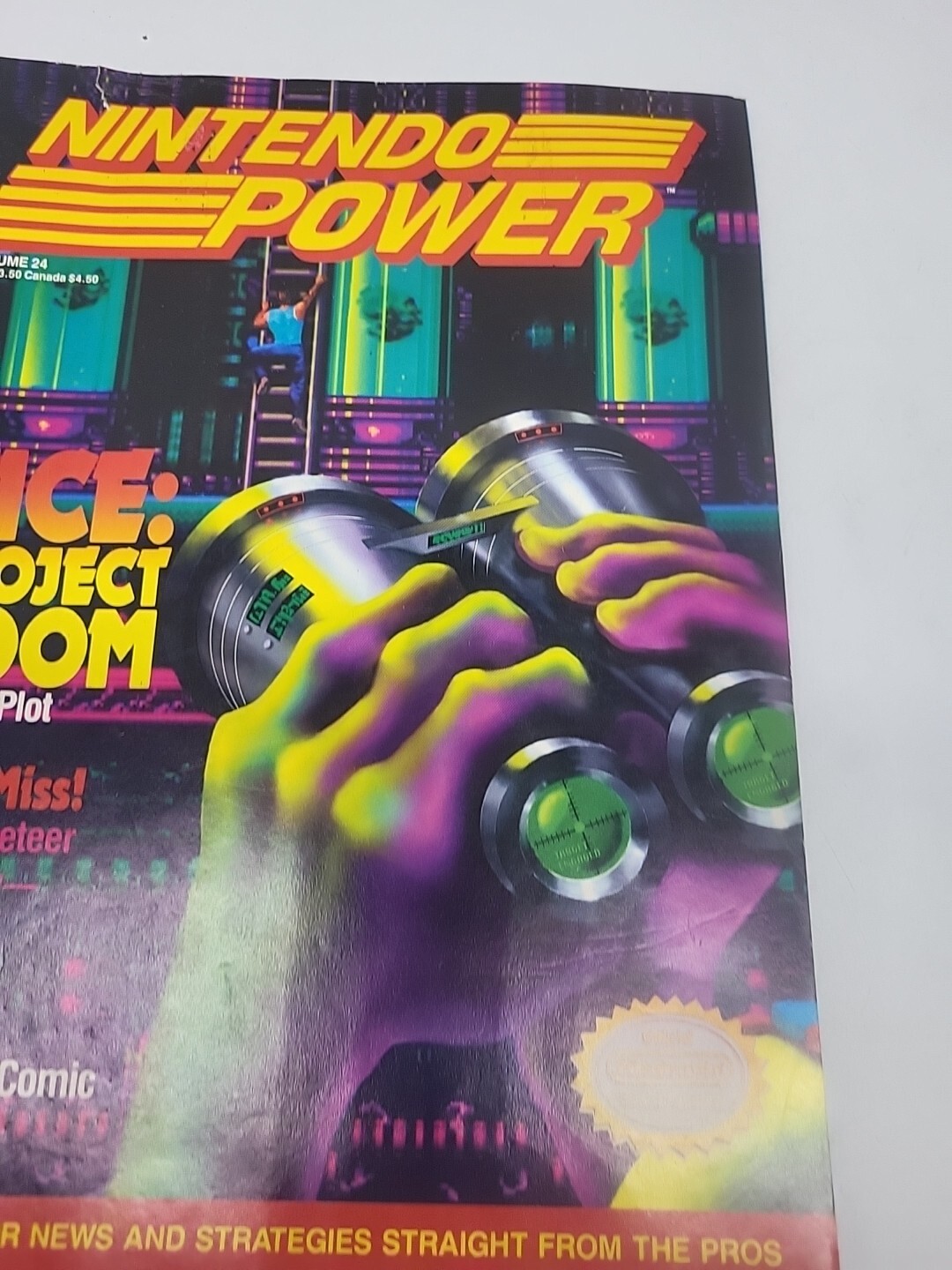 Nintendo Power (Volume 24) Vice: Project Doom No Poster