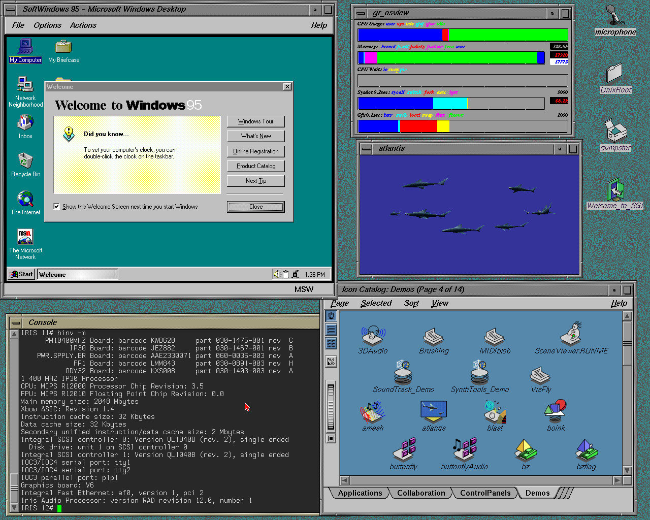 Silicon Graphics SGI Octane2 Workstation