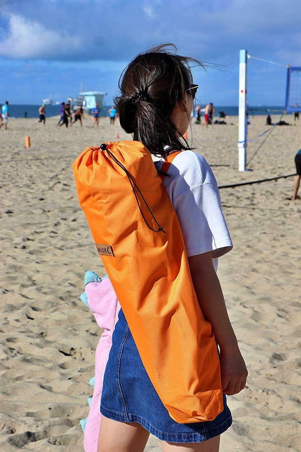 Compact Folding Beach Chair with Breathable Mesh - Ideal for All Outdoor Events
