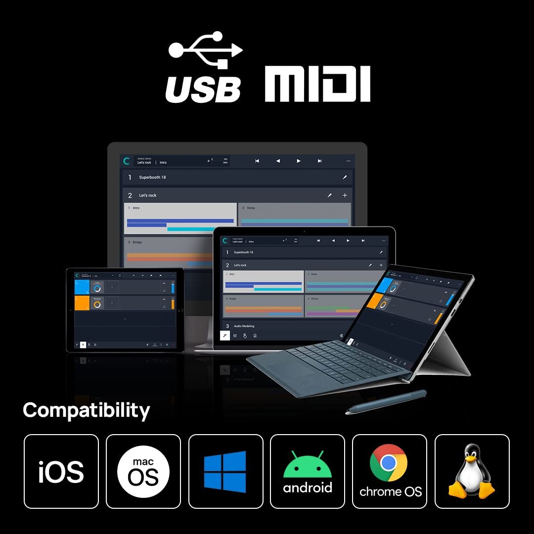 CME U6MIDI Pro 3-in-3-out MIDI Interface