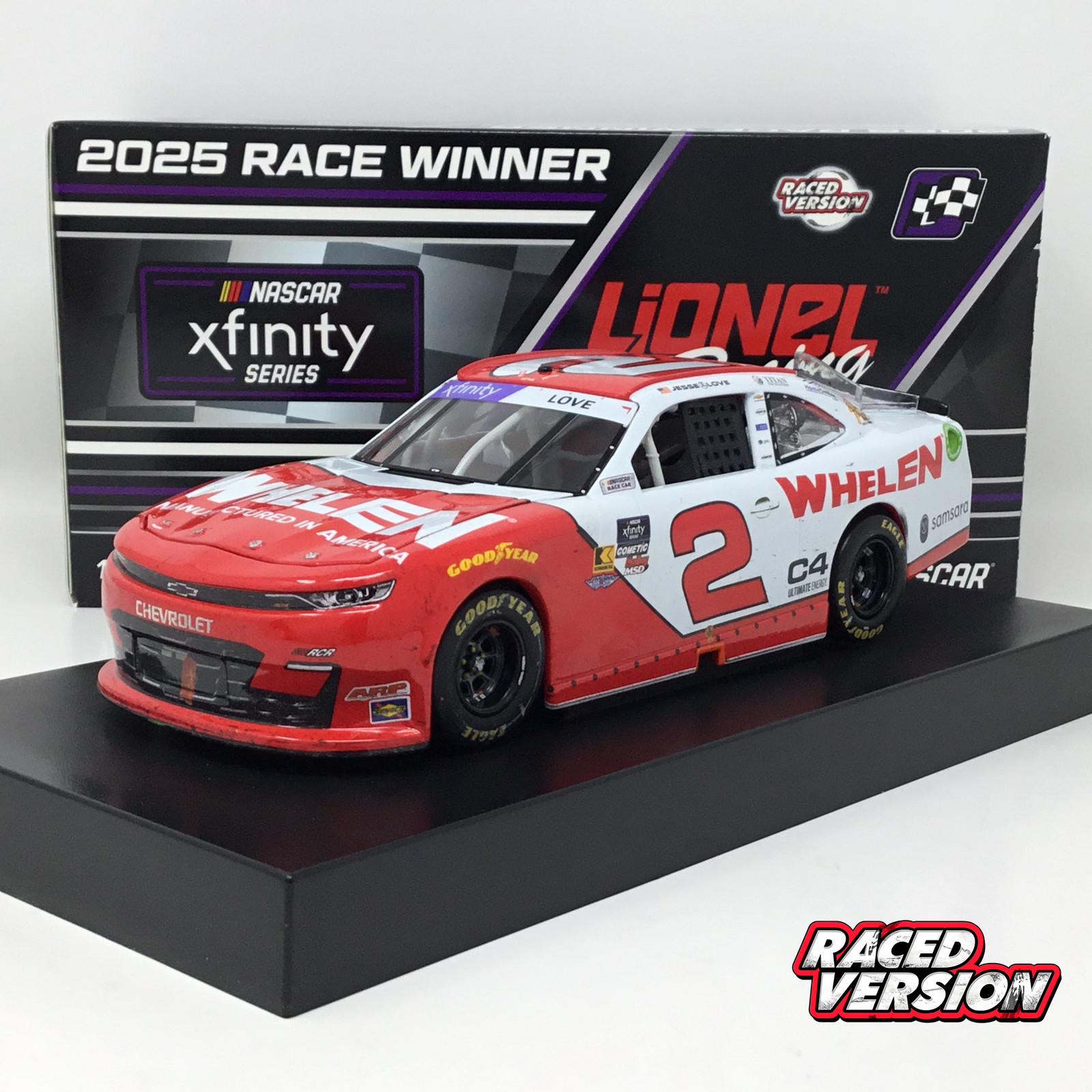 Jesse Love 2025 Whelen Daytona Race Win 1:24 Diecast