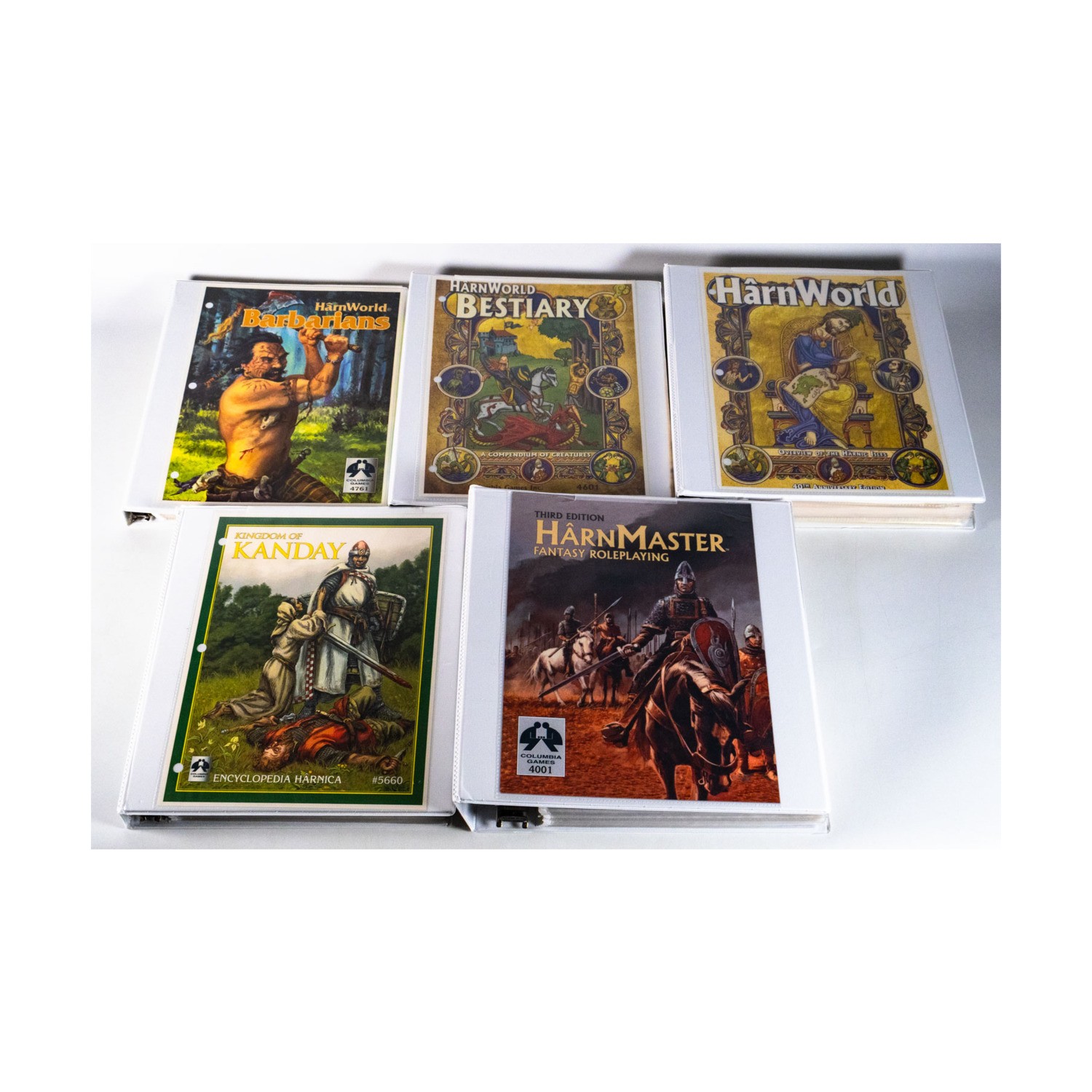 Columbia Games Harn Collection #4 - Base Game + 64 Expansions! EX