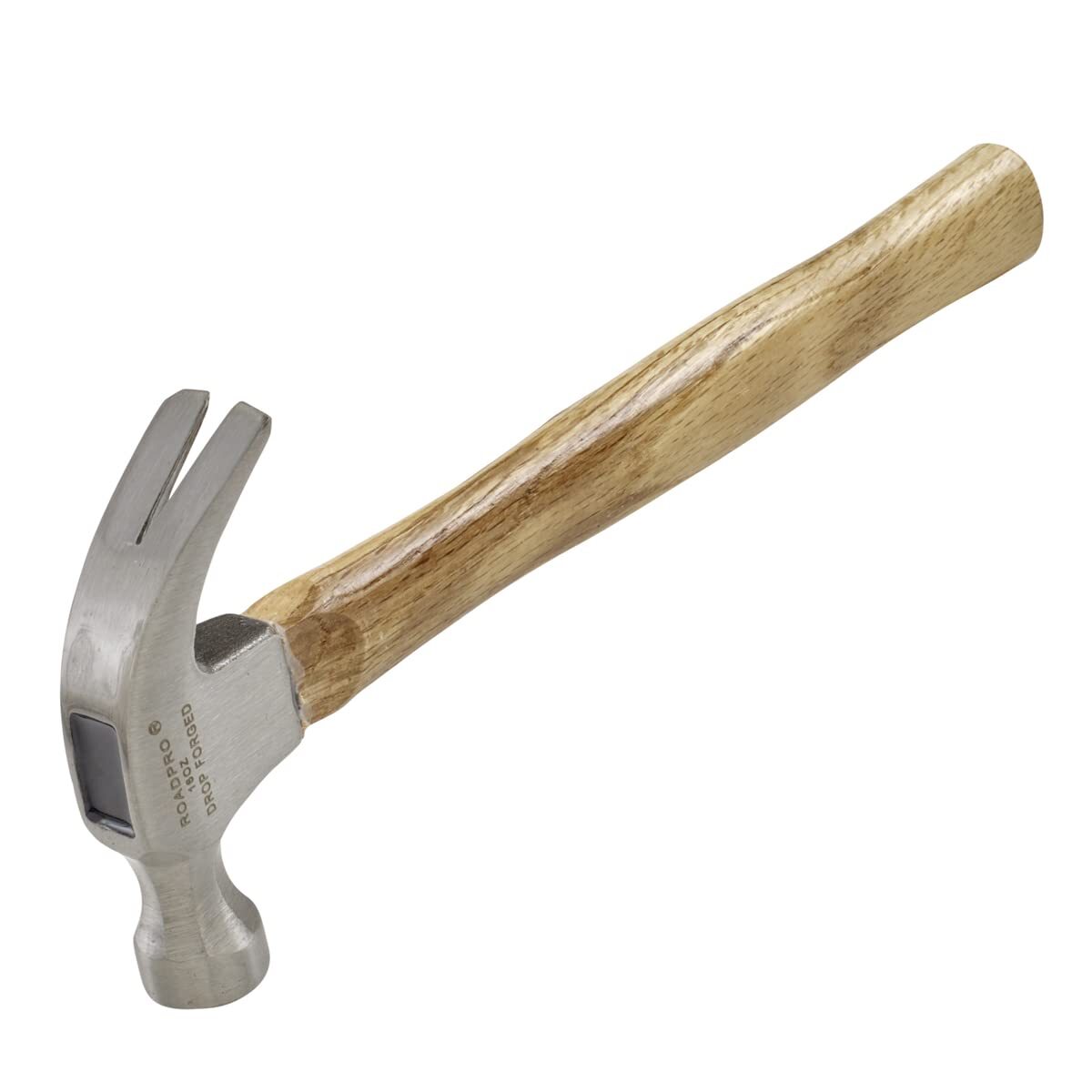 RoadPro 16 Oz Claw Hammer SST-50100 Drop-Forged Steel Head Wooden Handle16 Ounce
