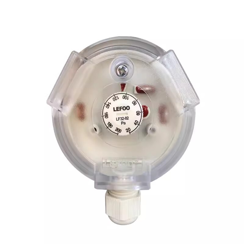 1pcs LEFOO LF32-02 20-200PA Air Pressure Difference Switch sensor