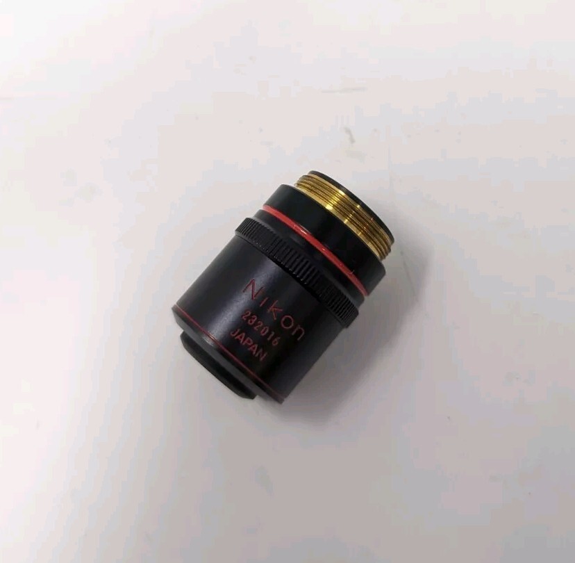 Nikon PhL Plan 4x DL 01 Phase Contrast Microscope Objective 160/-