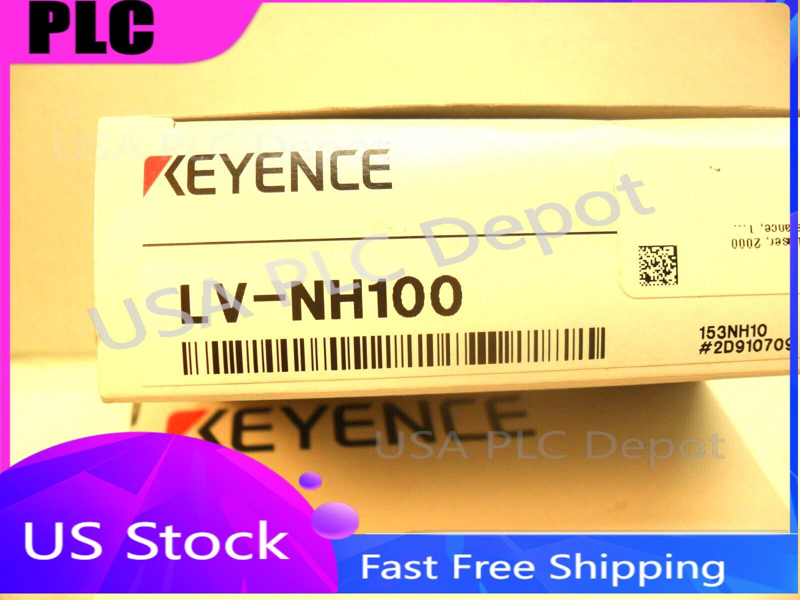 KEYENCE LV-NH100 Digital Laser Sensor New Factory Box USA SELLER