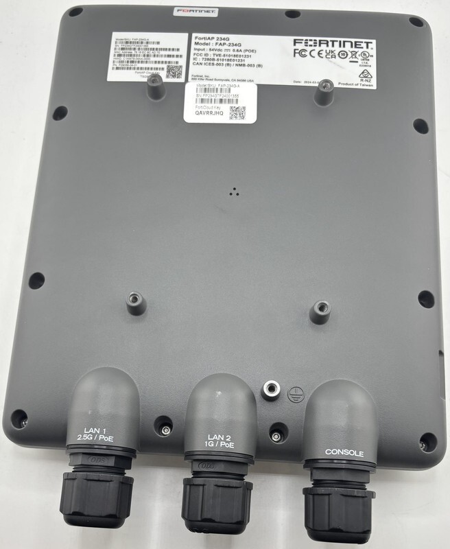 FORTINET FAP234G P29056-04-01 WIFI 6E RJ45 FORTIAP OUTDOOR WIRELESS ACCESS POINT