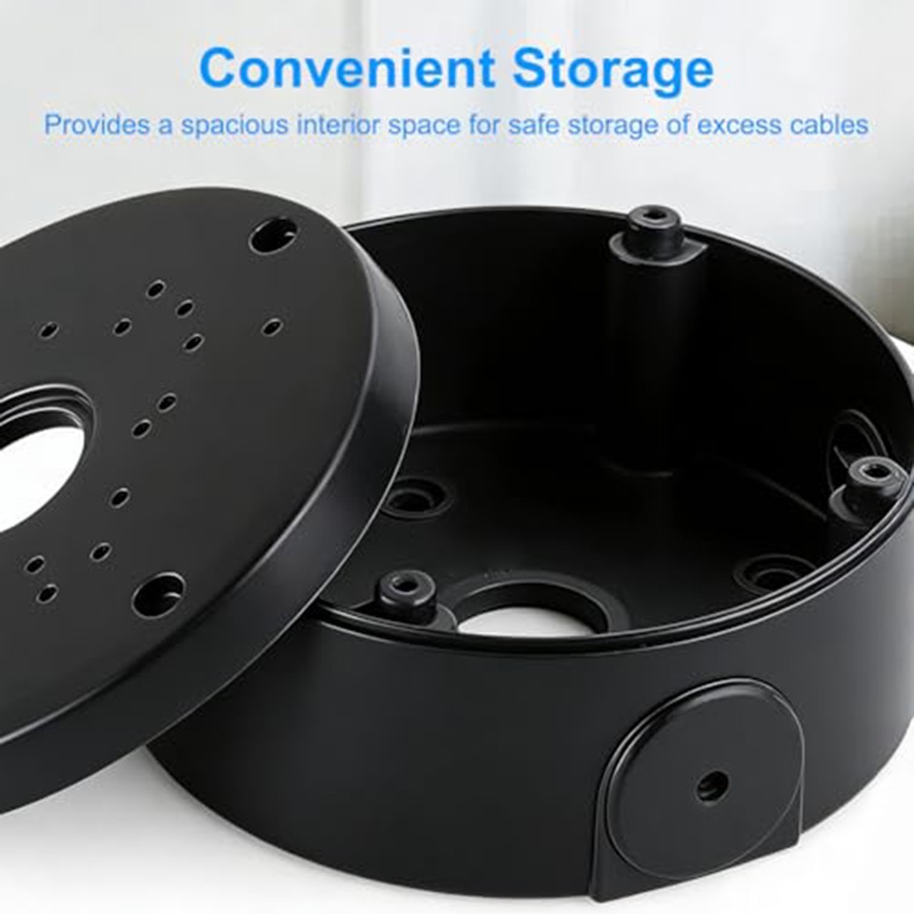 4 Pack Dome Camera Junction Box IP66 Rated Waterproof Mounting Enclosure