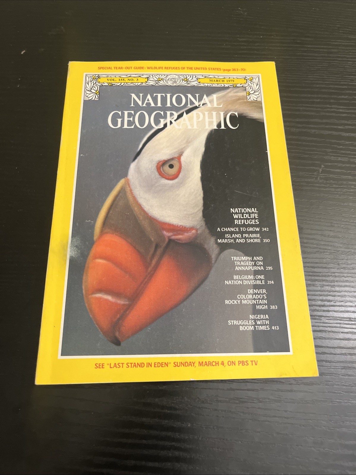 National Geographic Magazine VTG Back Issue March 1979 Annapurna Belgium Denver