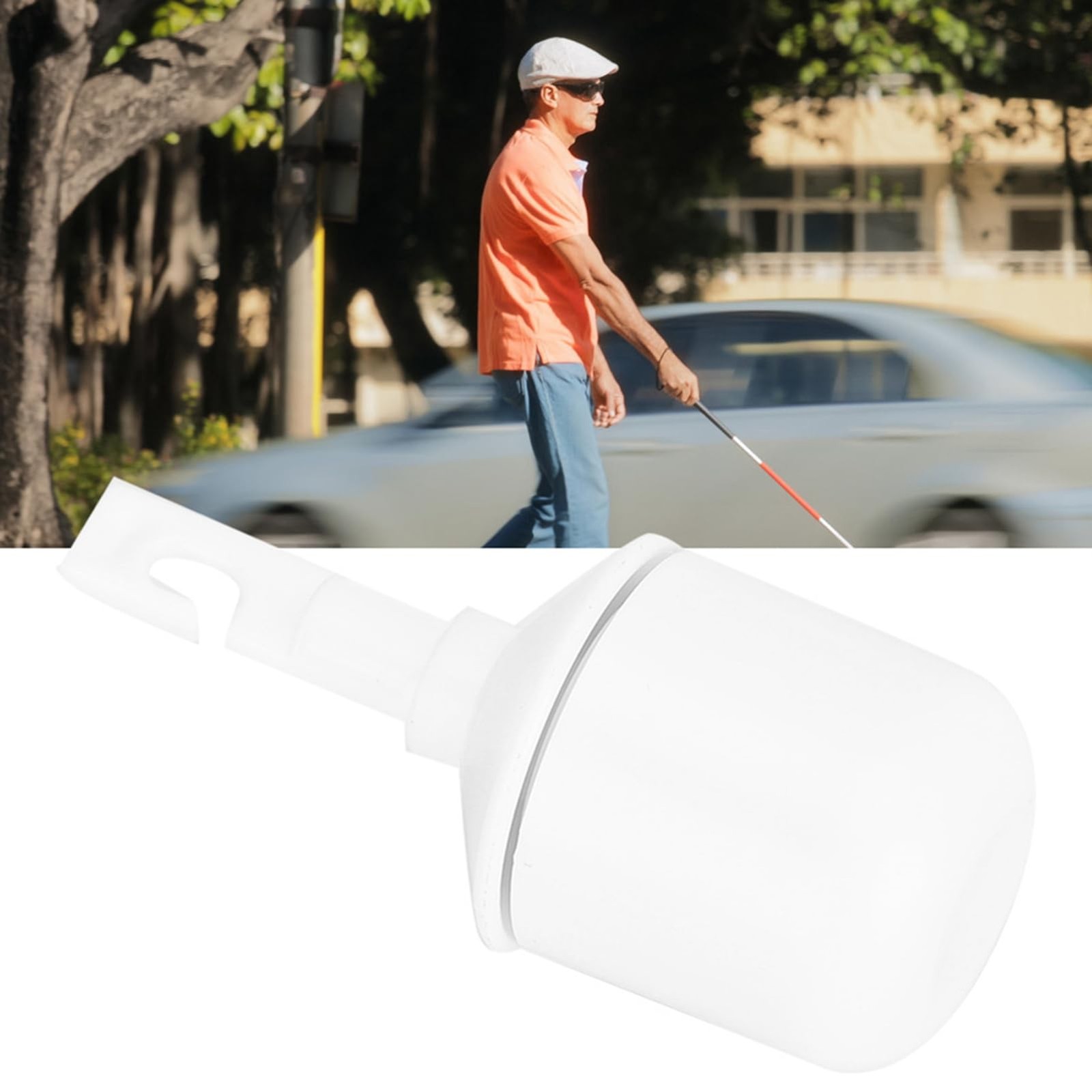 Hook Type Cane Tip Cane Tip for The Blind Roller Tip for Blind Cane Walking S