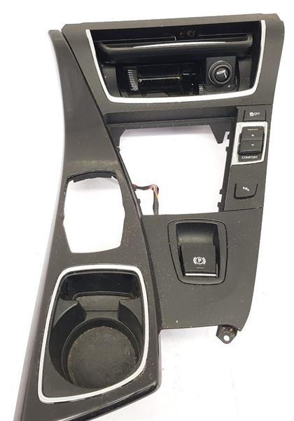 2013-17 F10 BMW 5 SERIES GEAR LEVER SURROUND +ASHTRAY &CUP HOLDER MANUAL 9206401