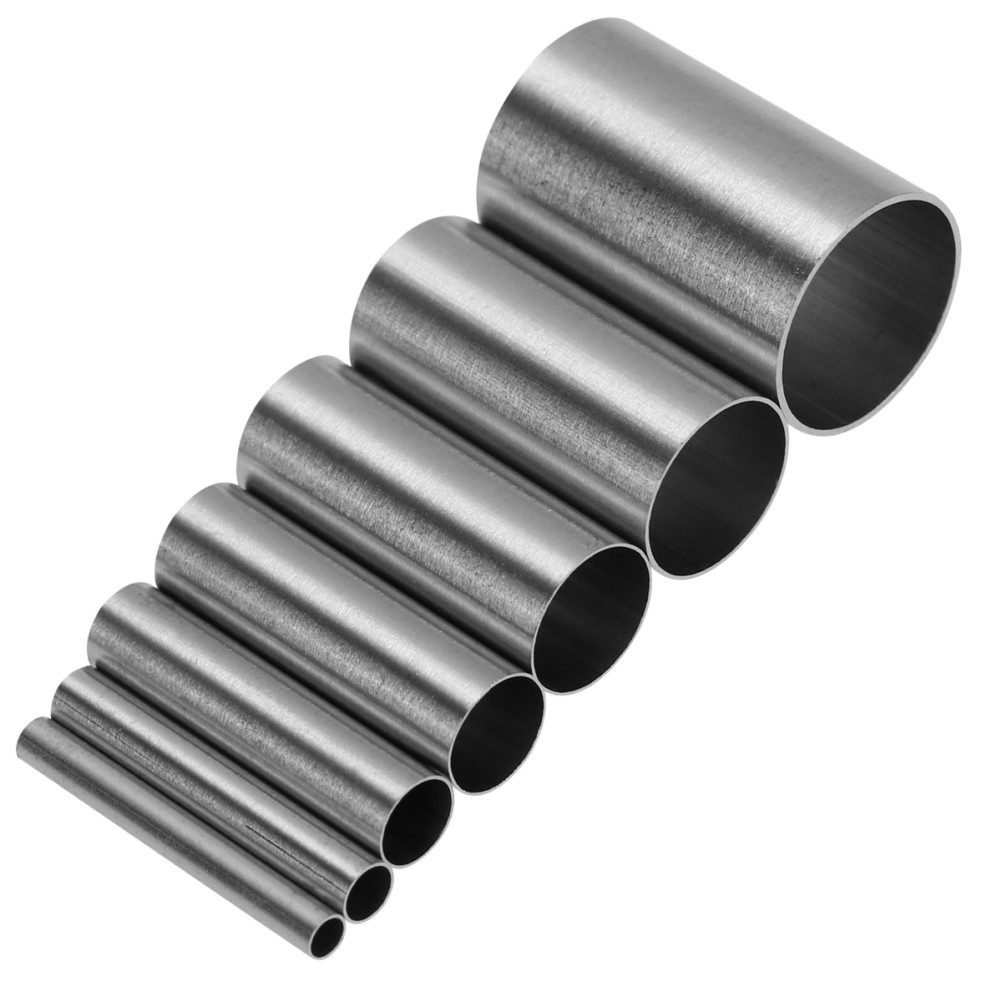 7 Pcs Stainless Steel Cutters Craft Tools for Clay Sculpting Punch Round