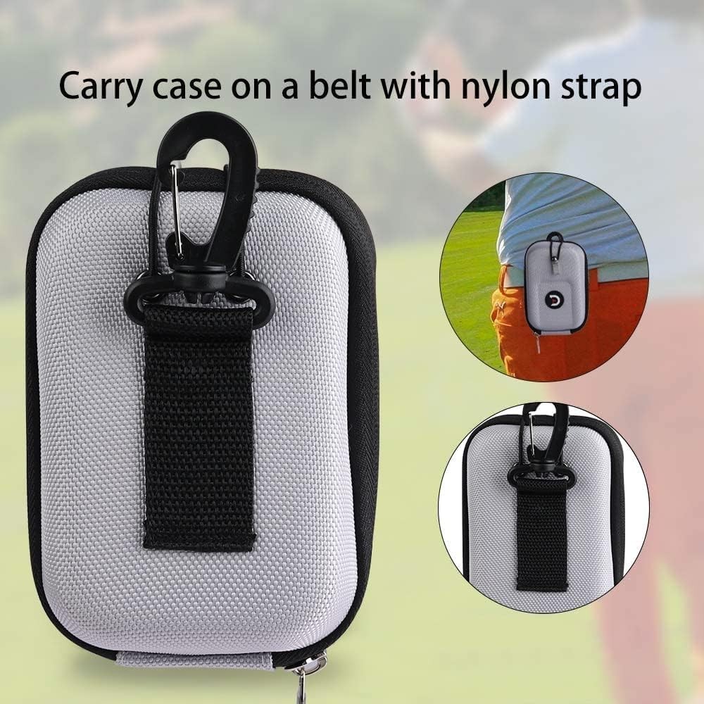 Universal Hard Shell Golf Rangefinder Case - Compatible with Bushnell & Callaway