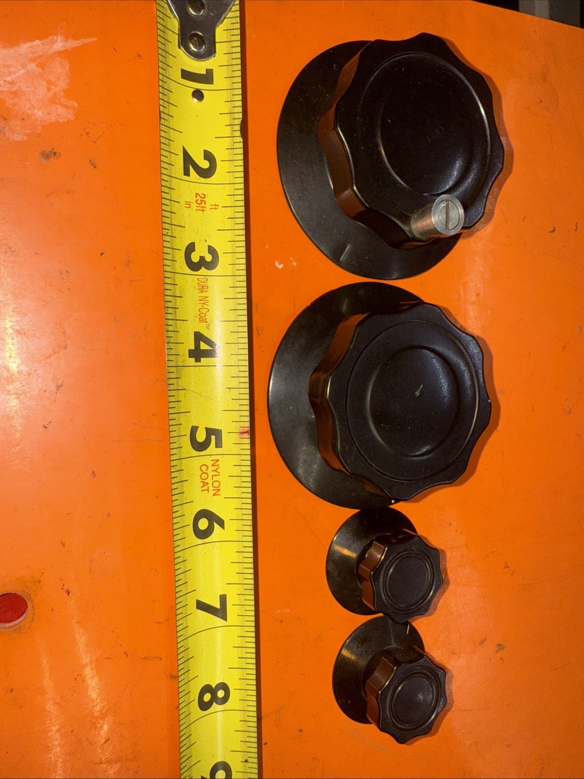 Meissner Knobs And Others Standard 1/4” Brass The One With Spinner Is Missing 1