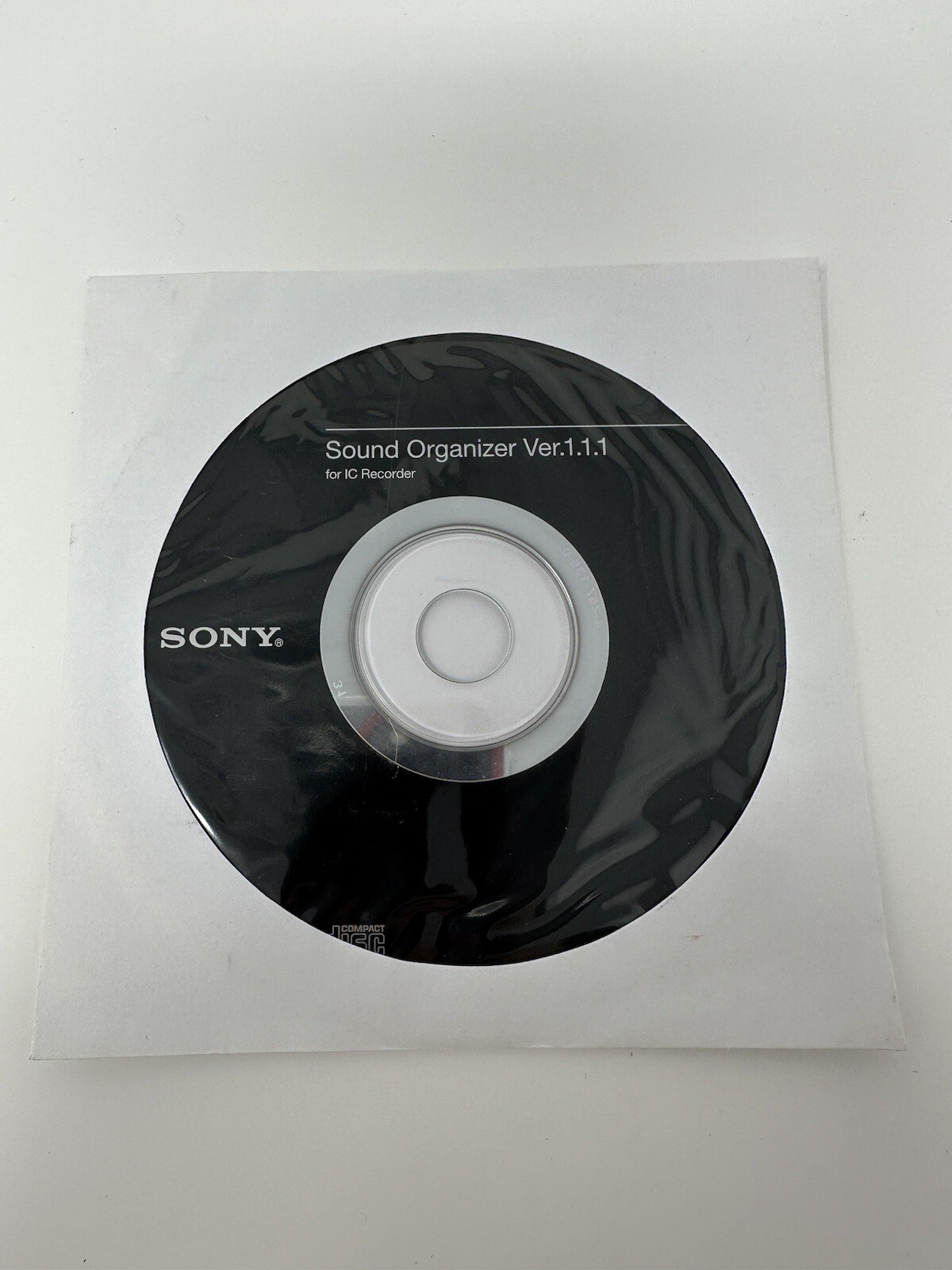 2011 Sony Sound Organizer Ver.1.1.1 PC Software VHTF Original CD-ROM Mint Cond.