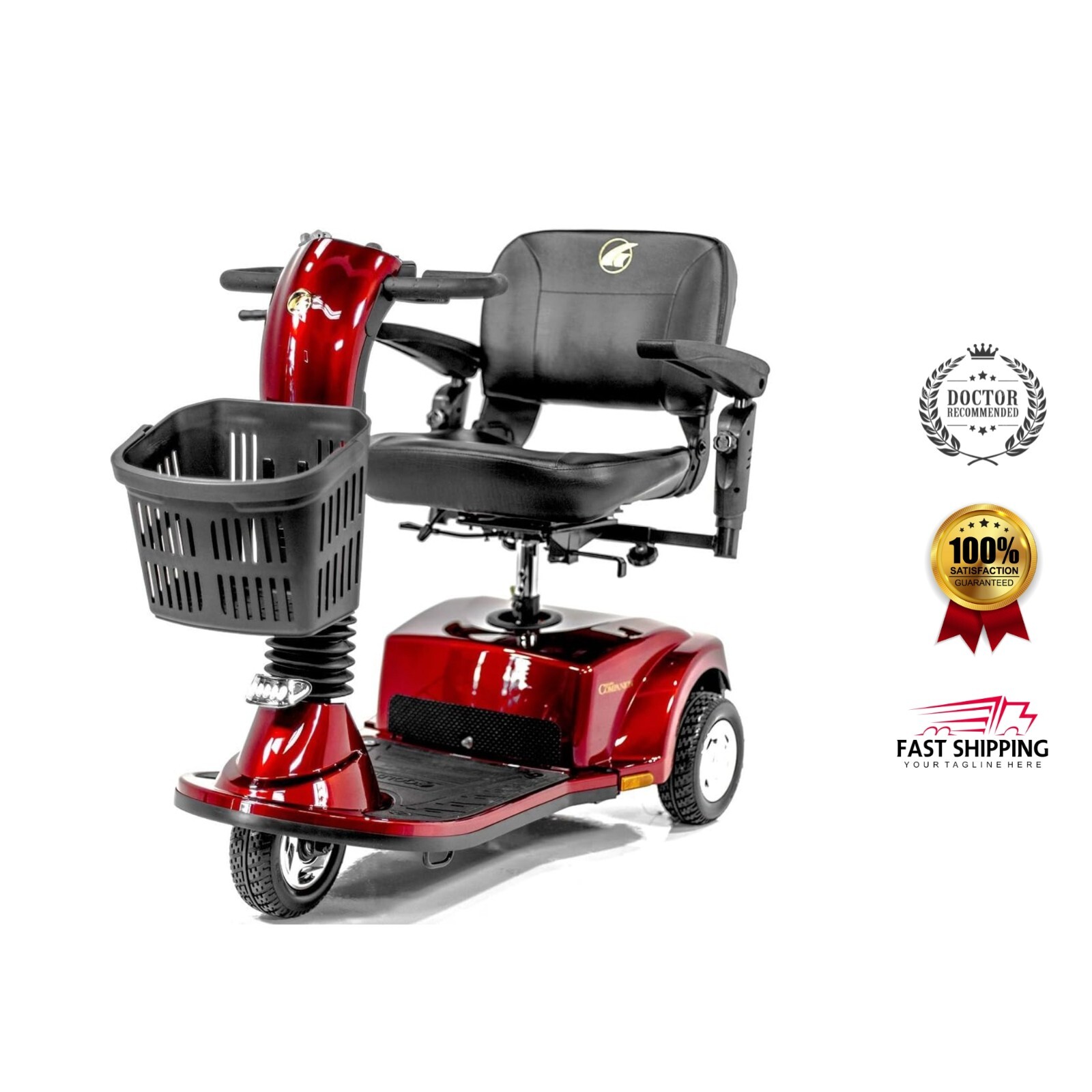Golden Companion 3-wheel Mid size scooter