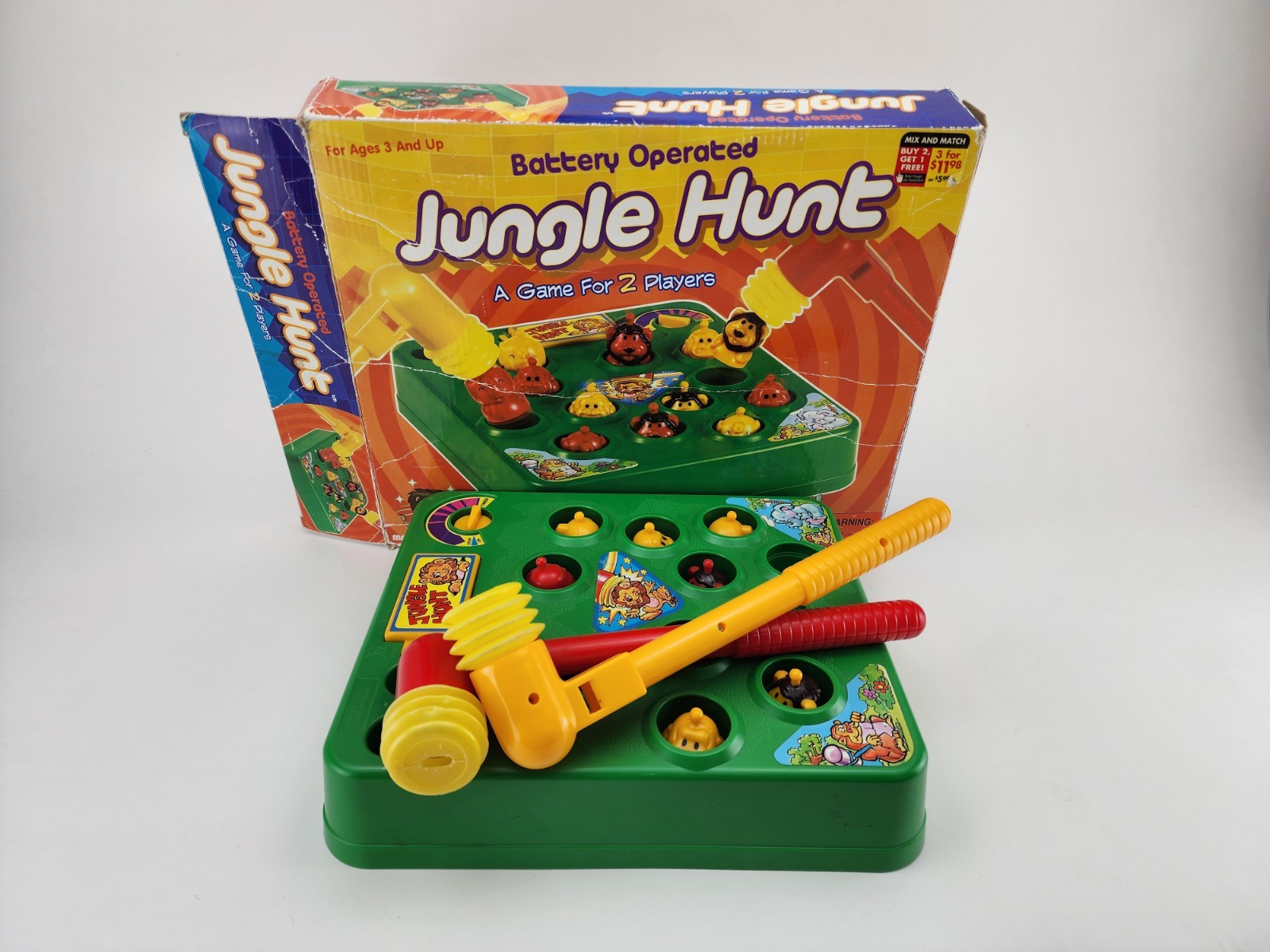 Chad Valley Games Jungle Hunt • Maple Toys 1992 *Missing Two Pieces*