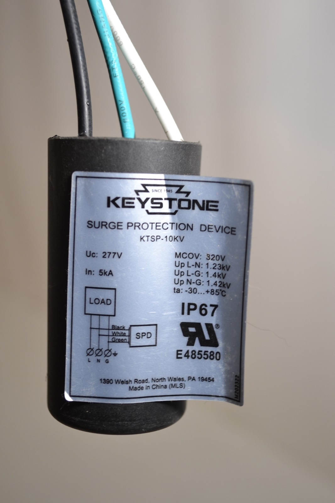 Keystone Surge Protection Device KTSP-10KV