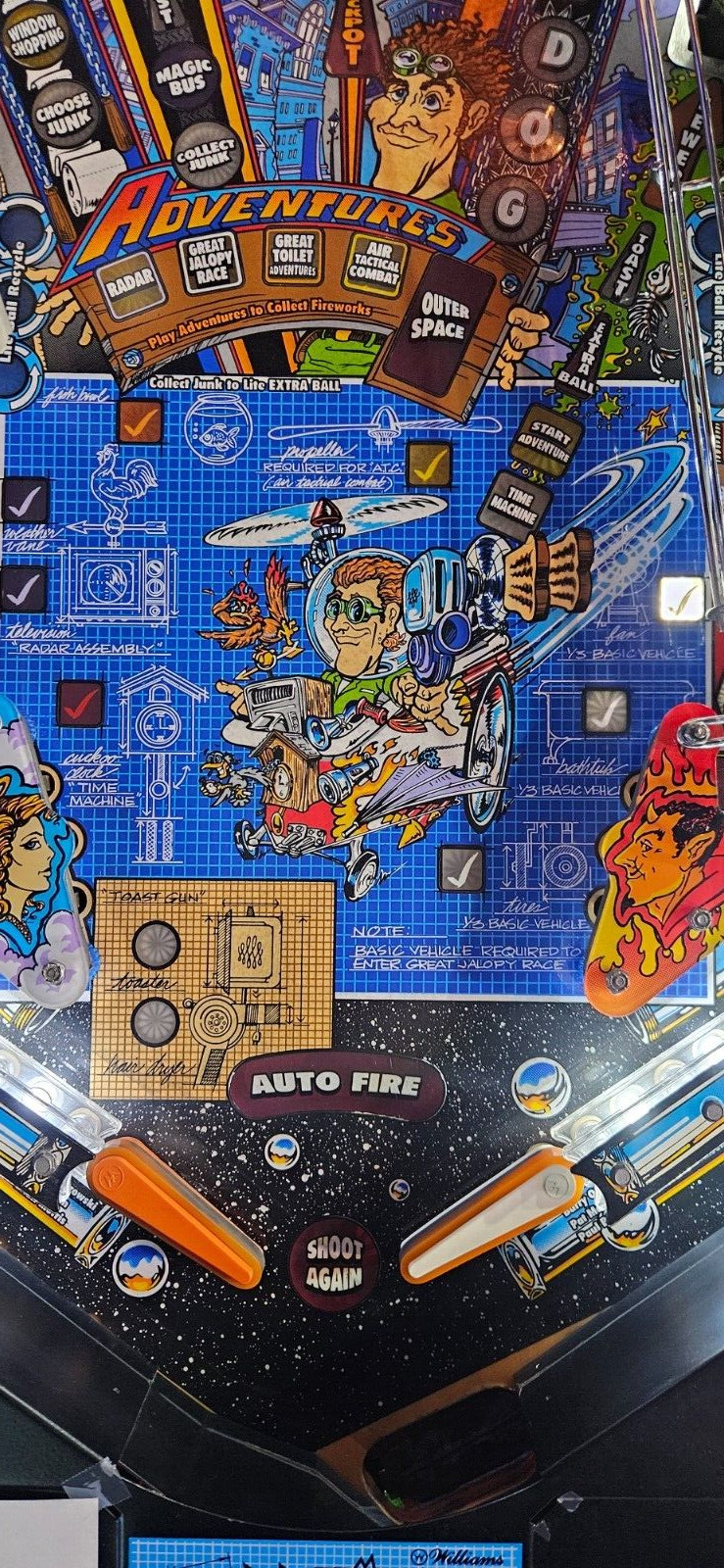 JUNK YARD Pinball Machine - Williams 1996 - 2816