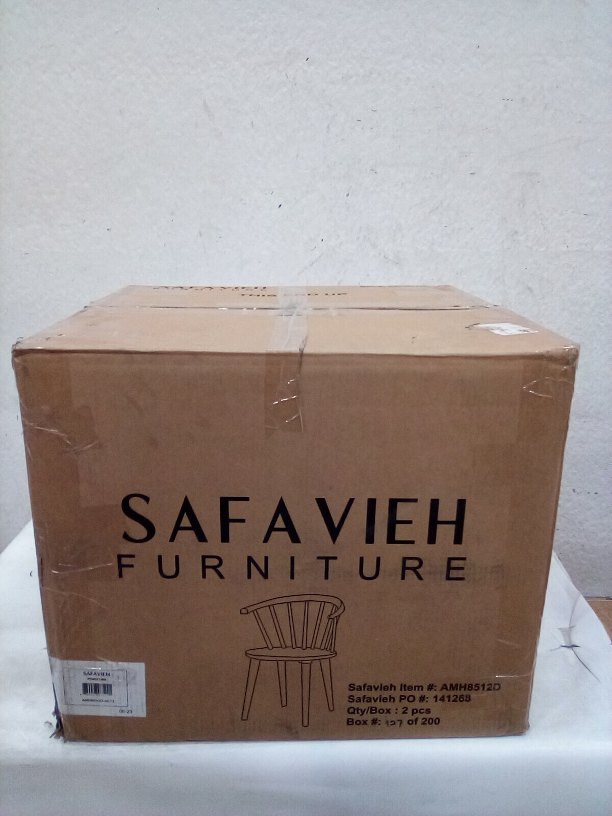 Safavieh BLANCHARD SIDE CHAIR, Reduced Price 2172728500 AMH8512D