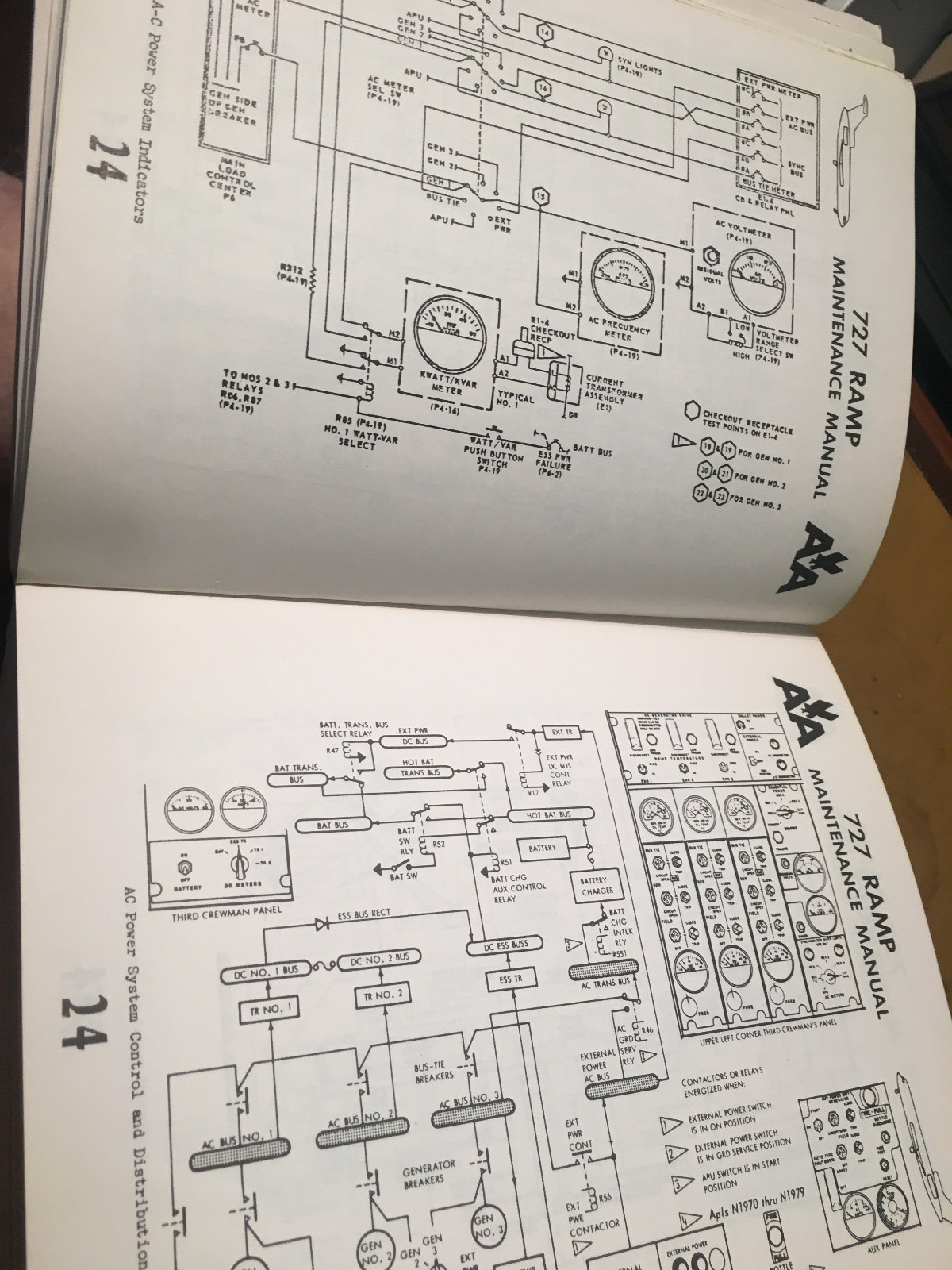 Boeing 727 Ramp Maintenance Manual