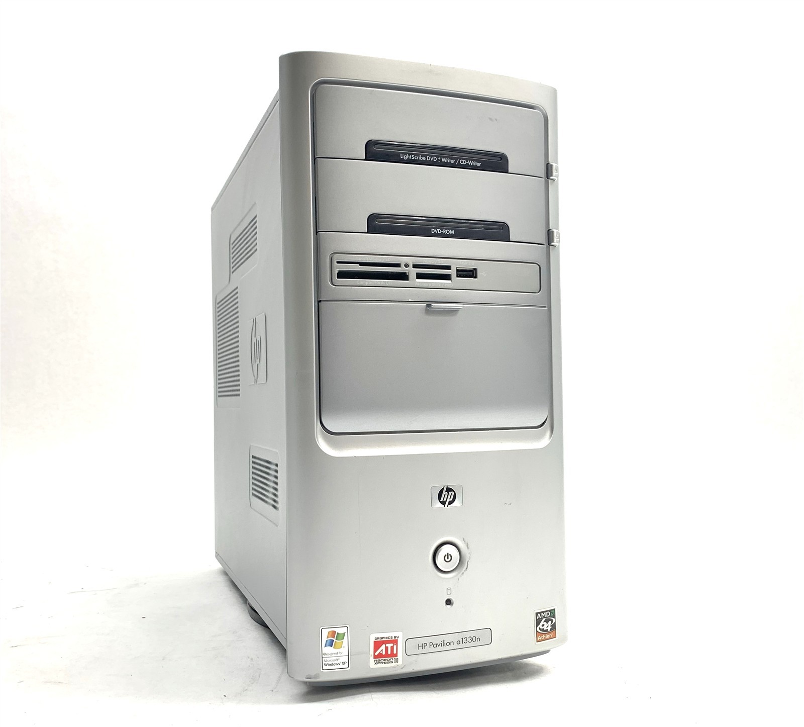 HP Pavilion A1330N A8AE-LE AMD 64 3800+ 2.40GHz 512MB 64GB SSD NO/OS Vintage PC
