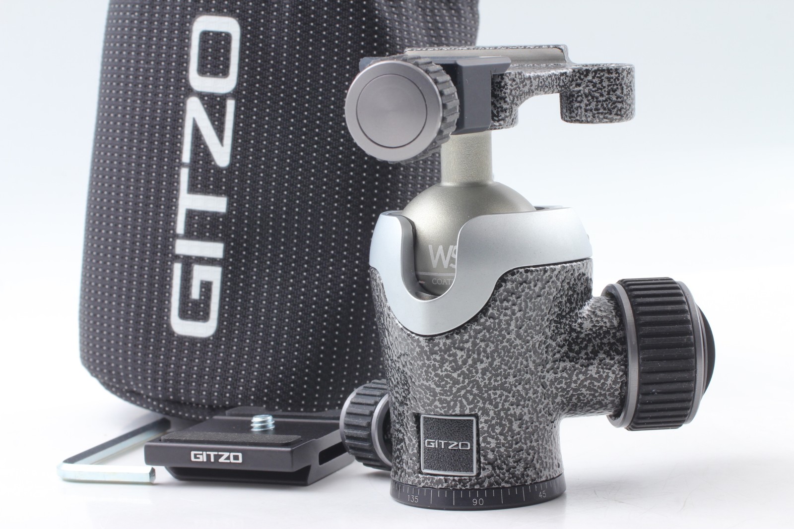 [Top MINT] Gitzo GH1382QD Series 1 Ball Head w/ Case & QR Plate From JAPAN