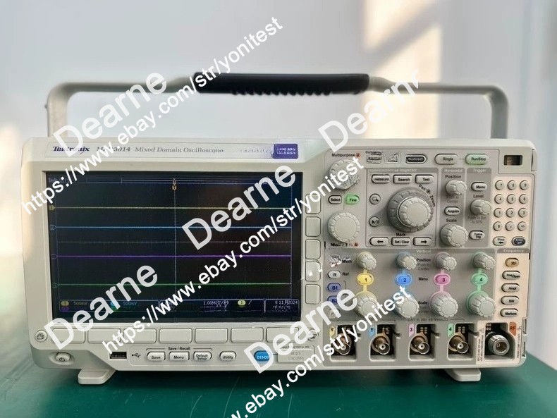 1PCS Tektronix MDO3014 Mixed Domain Oscilloscope, 4CH, 100 MHz, 2.5 GS/s #$