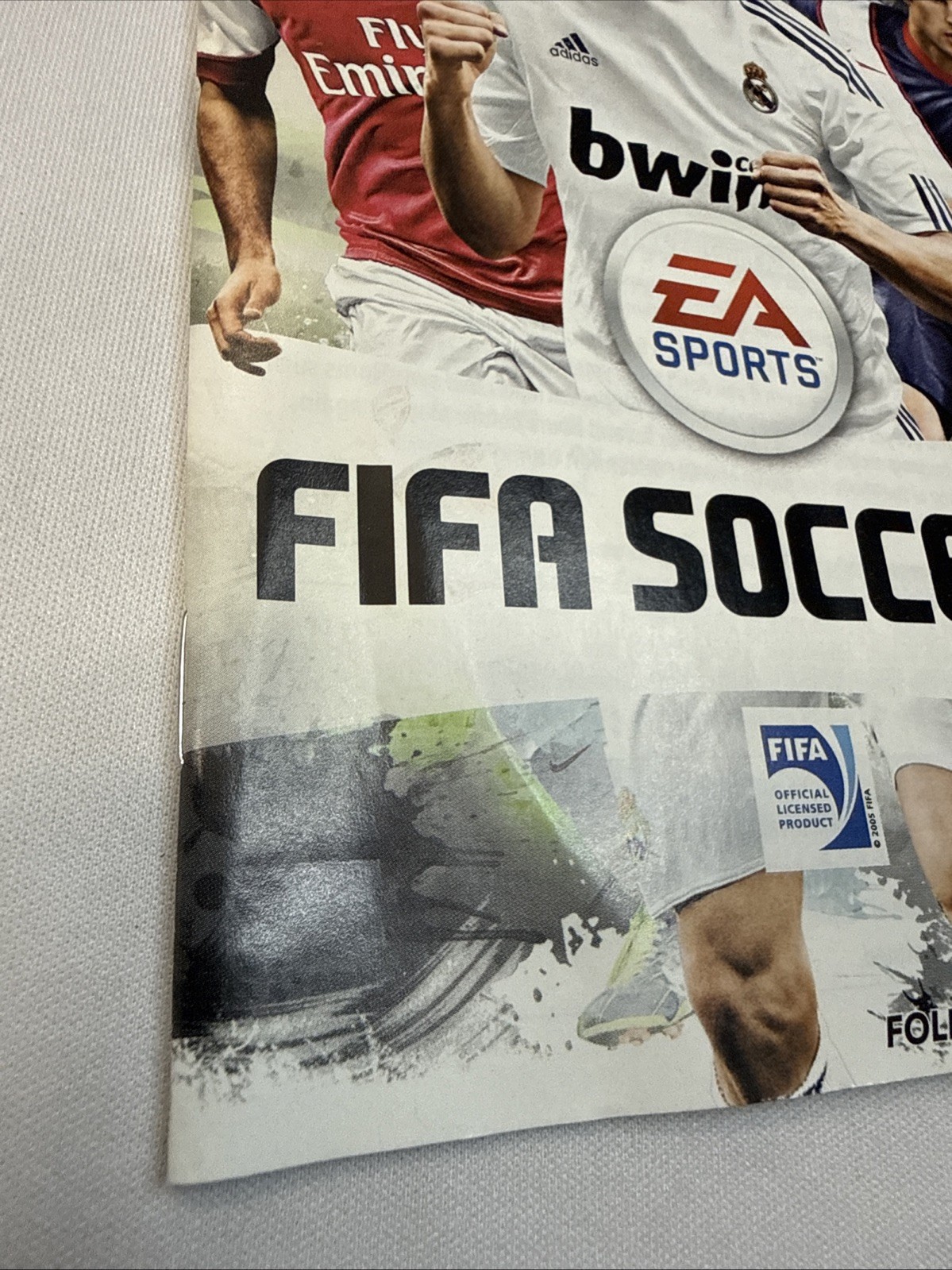 Wii Fifa Soccer 11 Replacement Manual Only