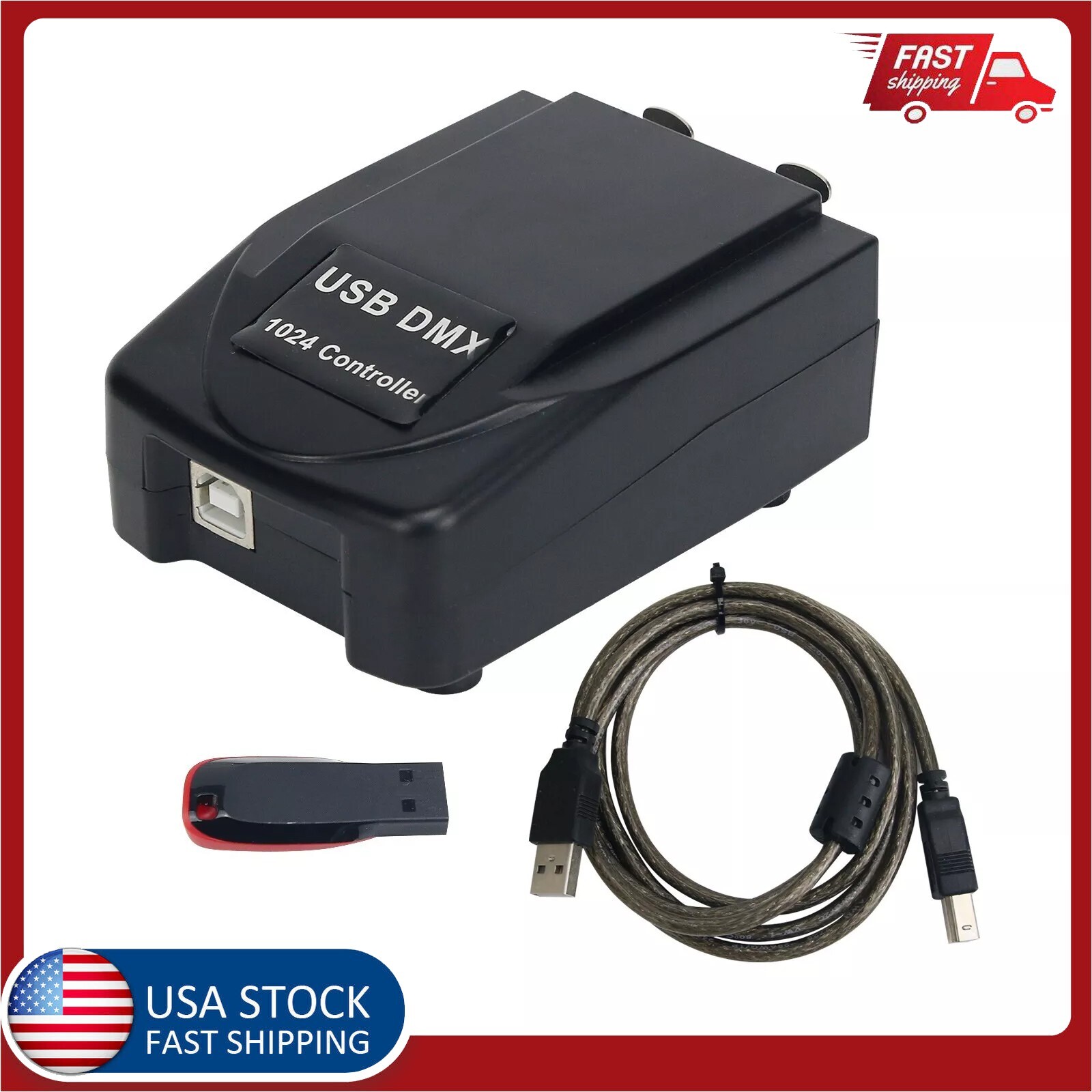 TP-D17 3-Core for Light-jockey Stage Light Controller USB for Martin 1024CH #USA