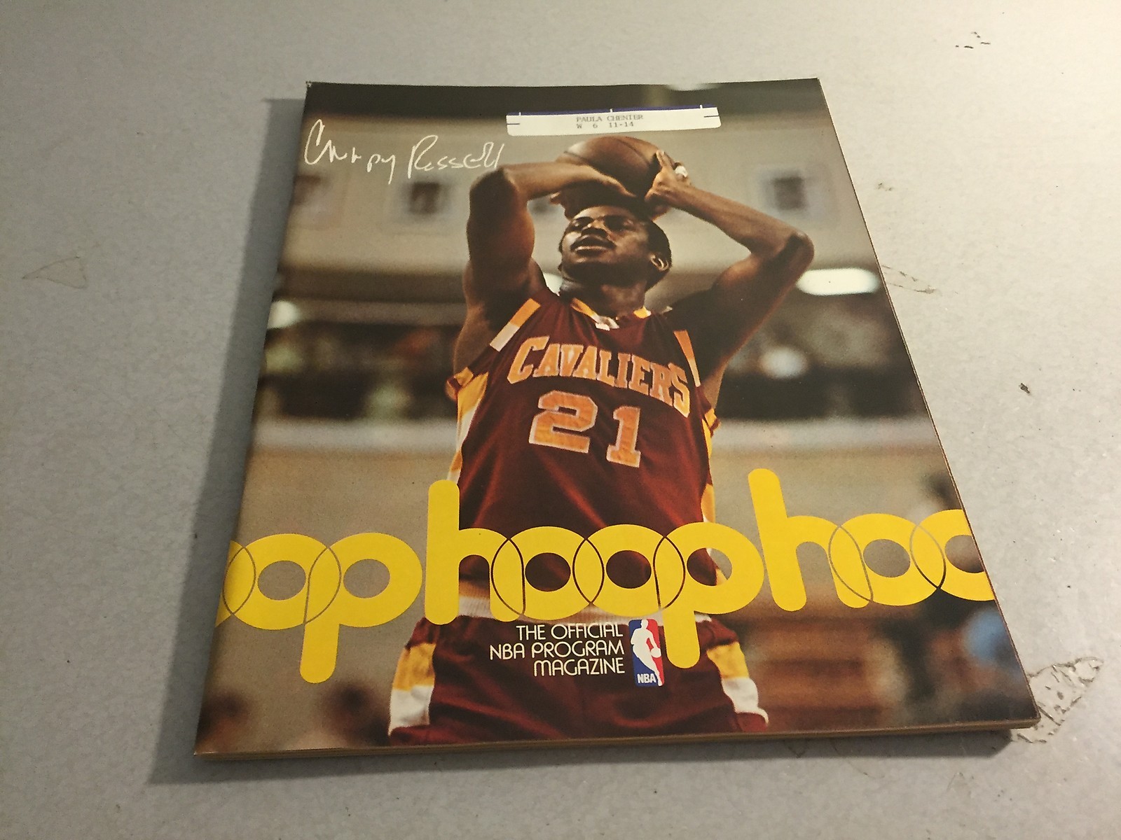 Jan 27 1980 Hoop Indiana Pacers vs Cleveland Cavaliers  NBA Game Program