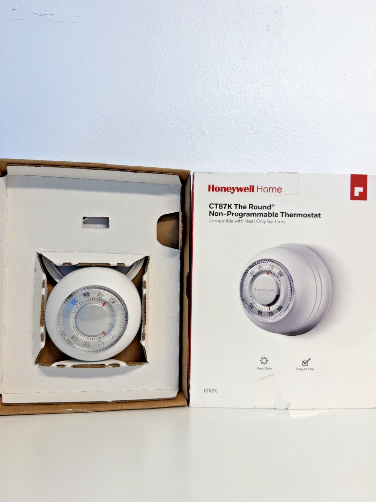 ✅ Honeywell CT87K1004 Non- Programmable Thermostat - White