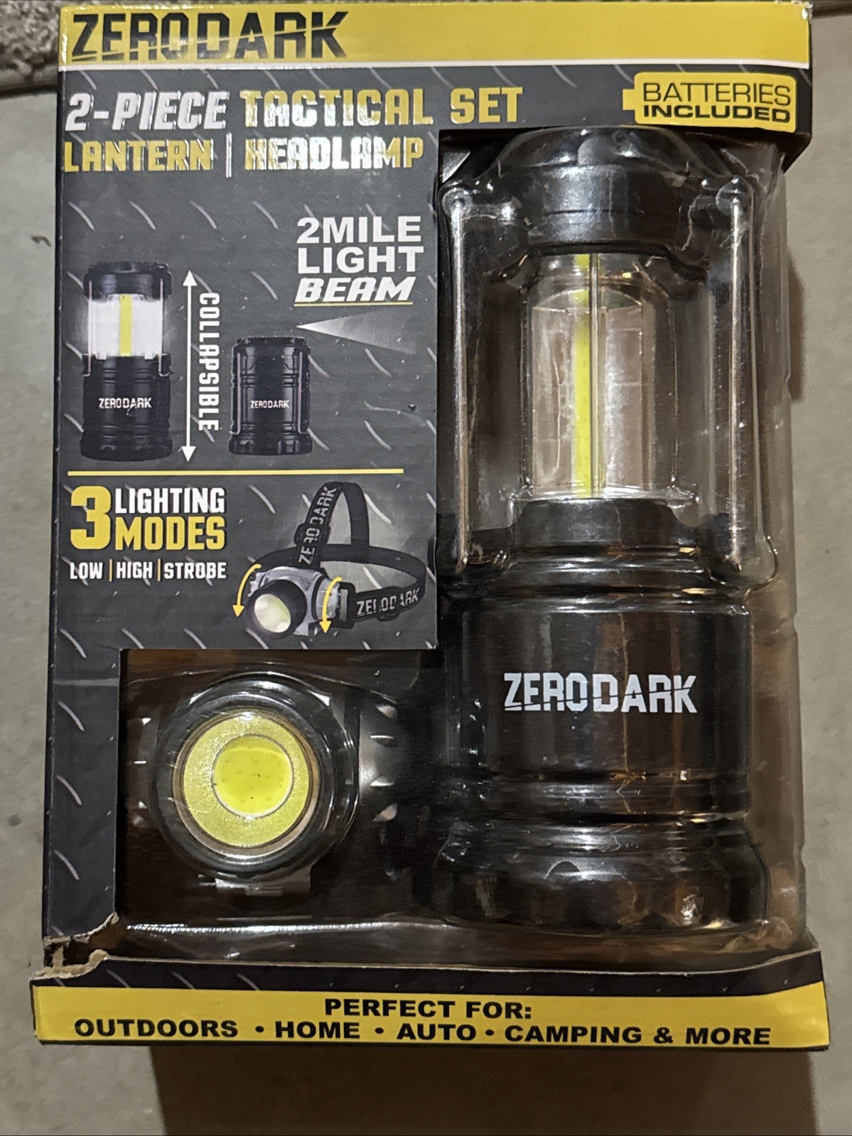 ⚡Zerodark 3X Piece Tactical Set 40X Brighter (S-ZTS3N-RV) (BATTERIES INCLUDED)⚡