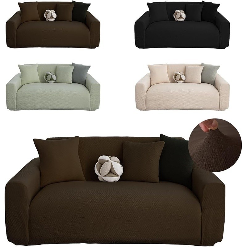 Pet-Friendly Stretch Sofa Cover Washable Durable Easy Installation Protector New