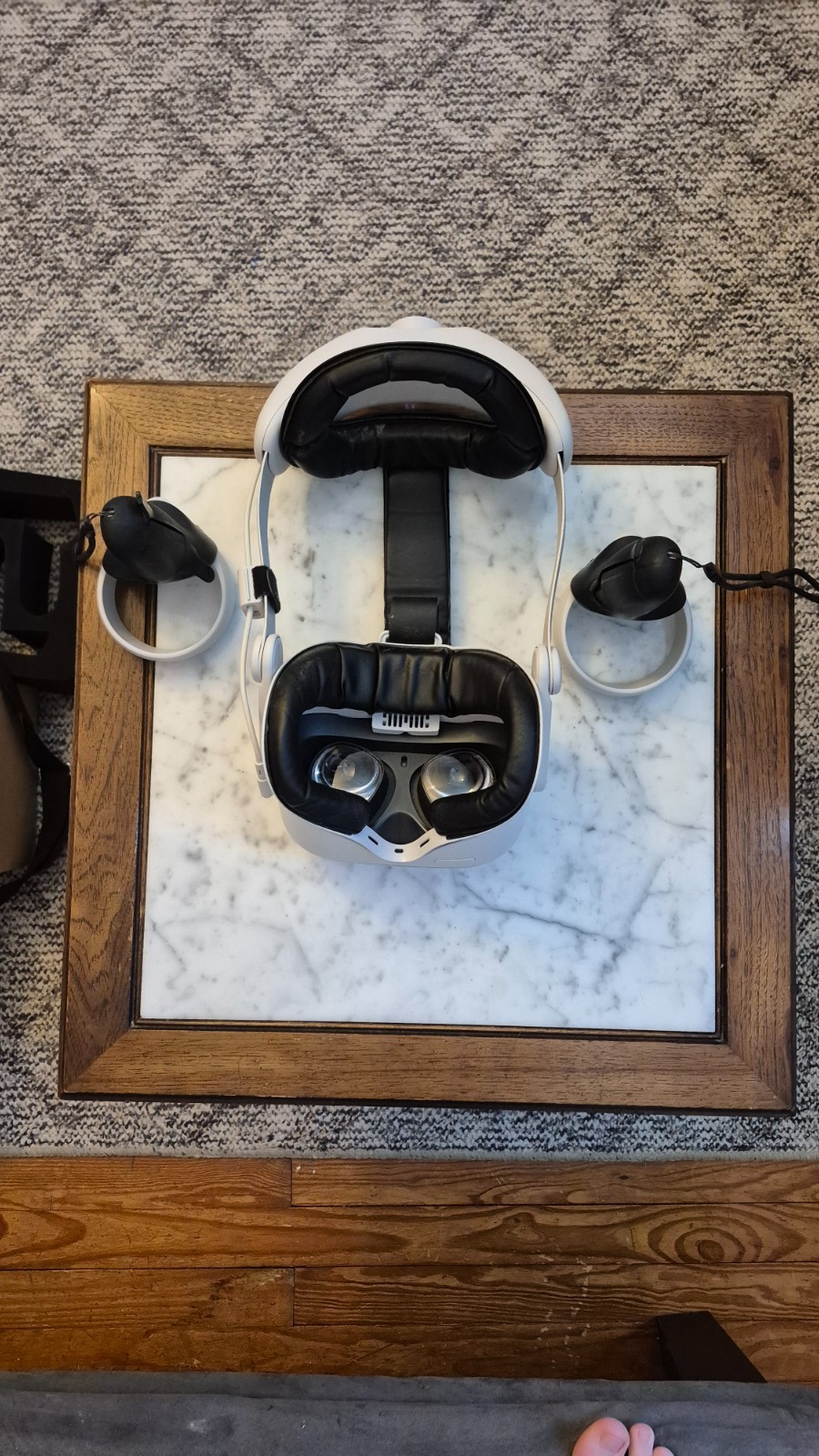 Meta Oculus Quest 2 256GB VR Headset with battery pack headstrap and grips