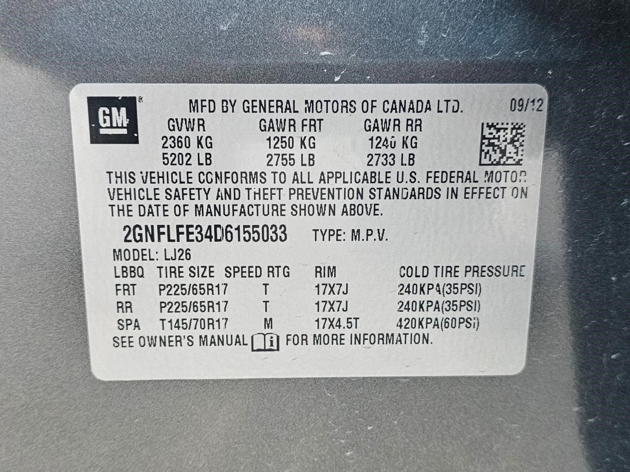 Driver Left Front Spindle/Knuckle Fits 10-17 EQUINOX 2401437