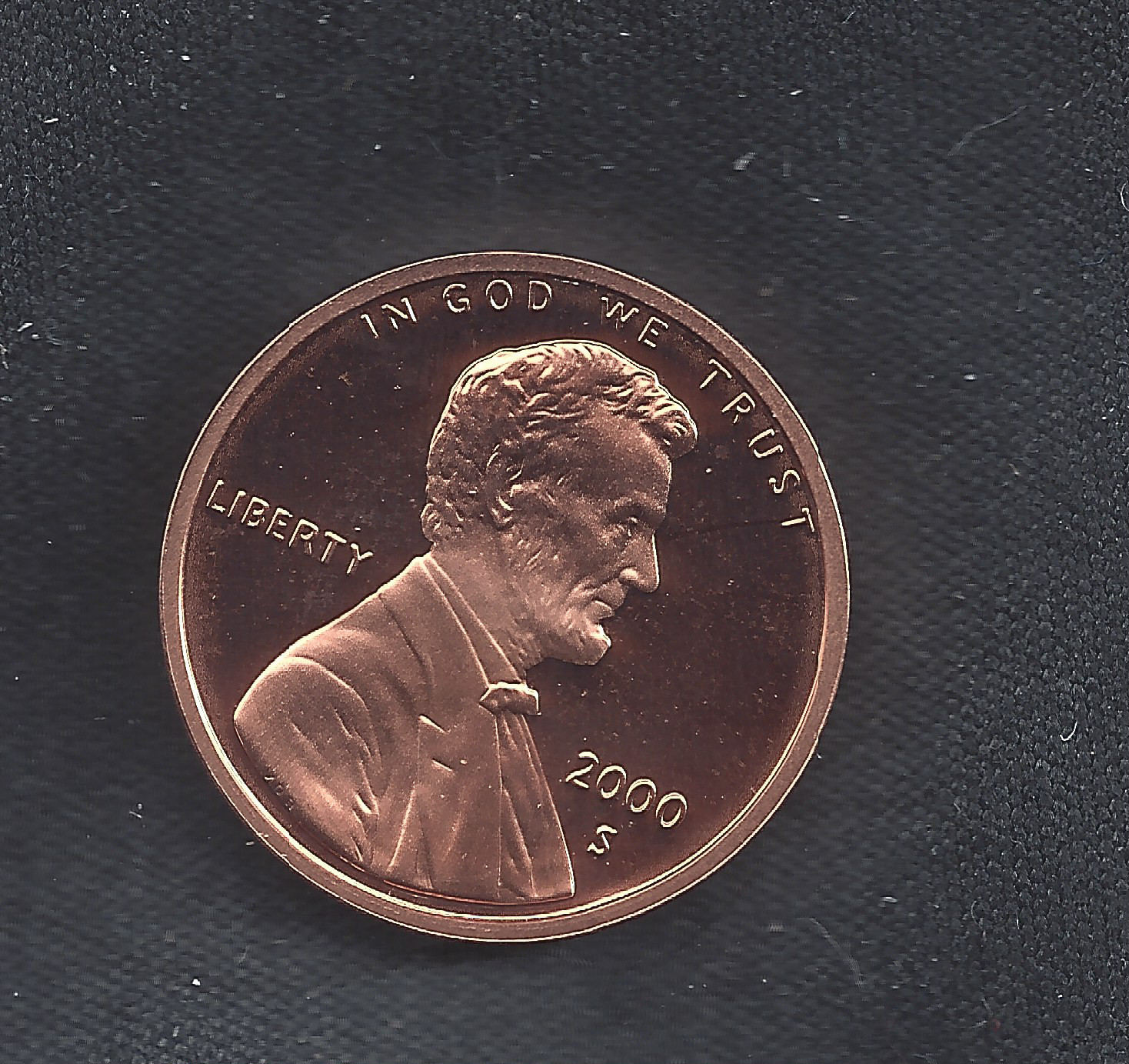 2000-S PROOF LINCOLN CENT