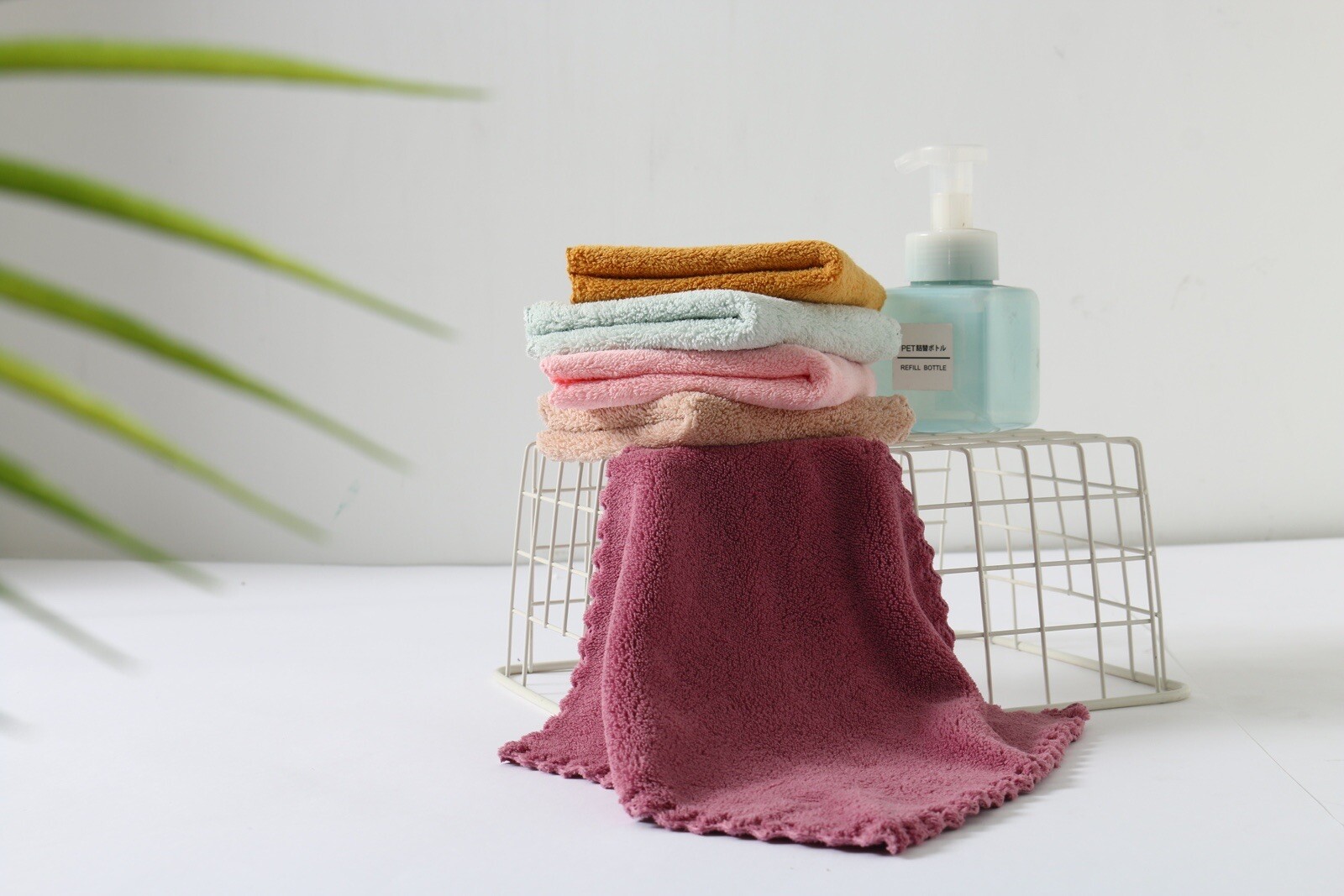 10x Cute Colorful Washcloth Microfiber Cleaning Cloth 25x25CM Kitchen Gift Idea