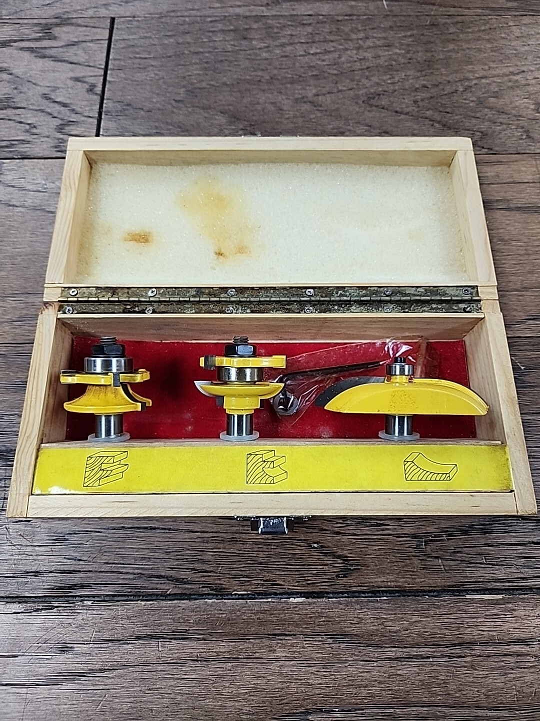 Economy Doormakers Bit Set C3 Carbide Cutting Tip 1/2