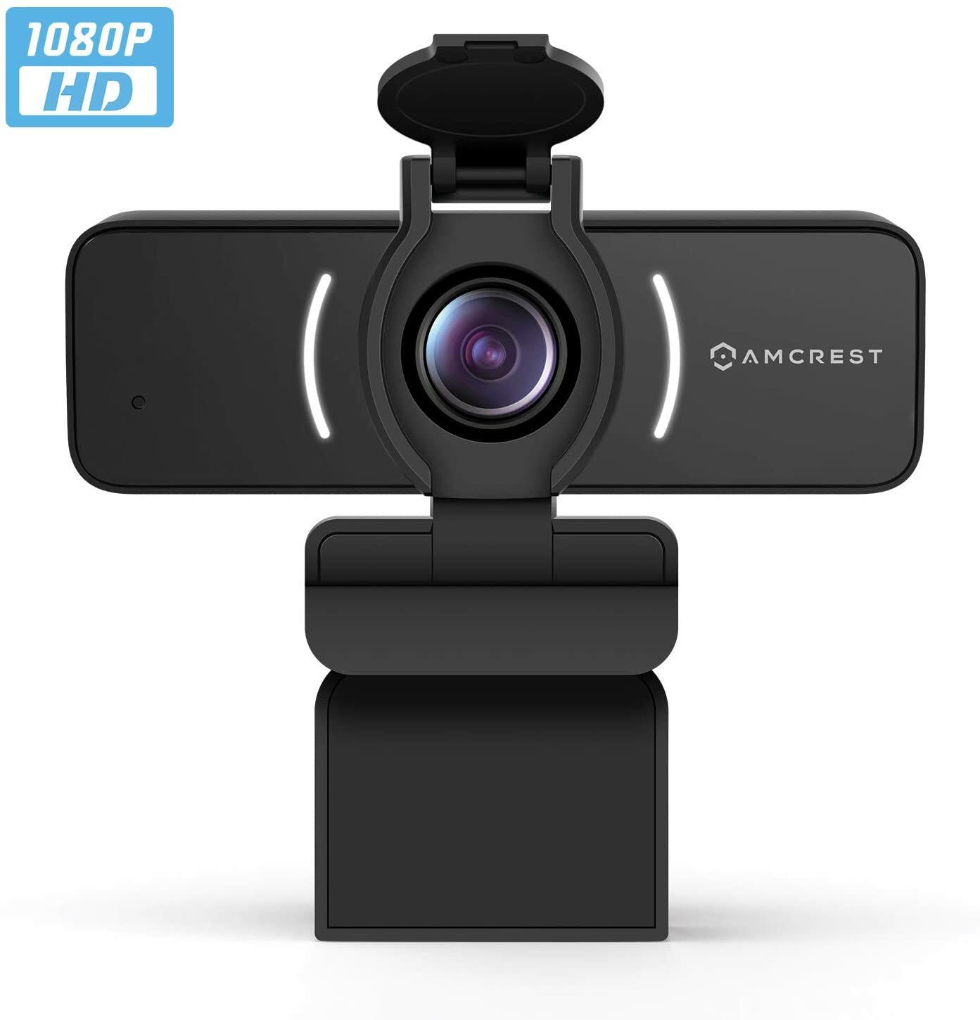 Amcrest Webcam PC Camera USB Built-in Mic Desktop Laptop Live Streaming AWC205