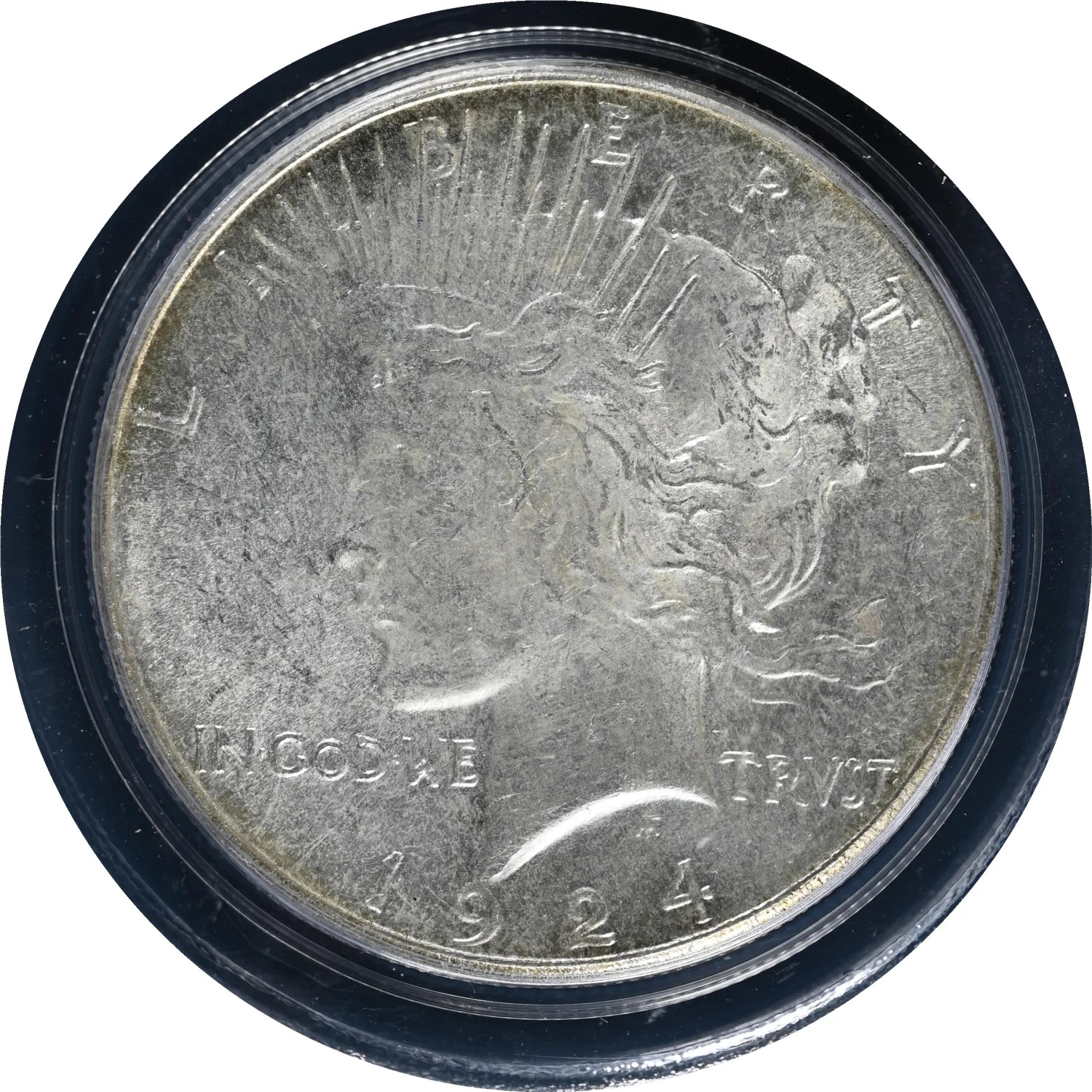 1924 S Peace Silver Dollar PCGS MS-63