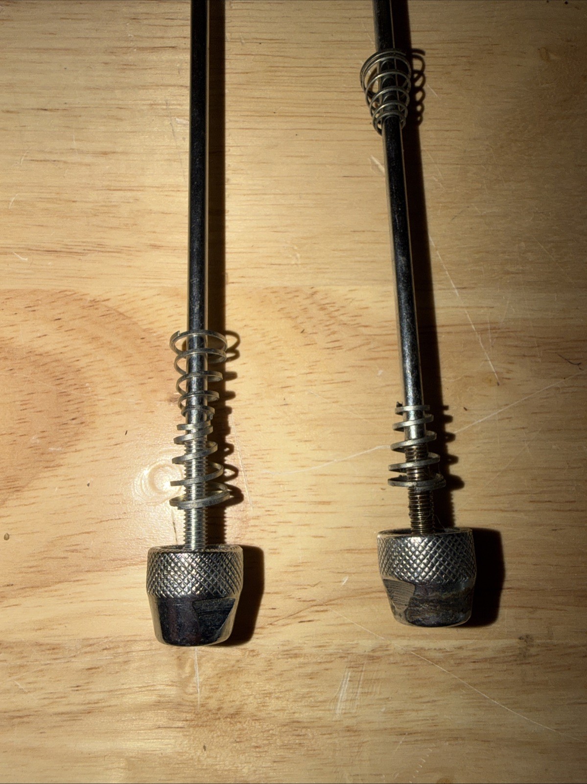 Vintage Quick Release Skewer Set Front And Rear Great Condition.