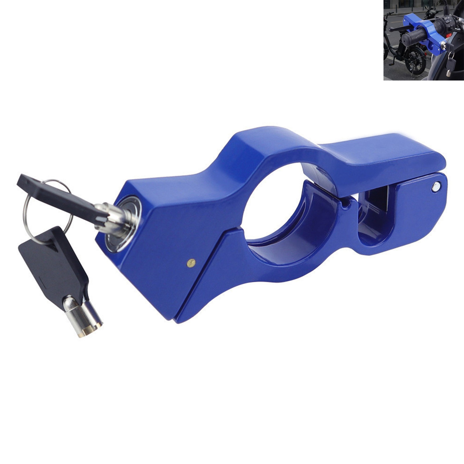 Portable Motorcycle Security Disc Lock Anti-Theft for E-Bike Handlebar Brake