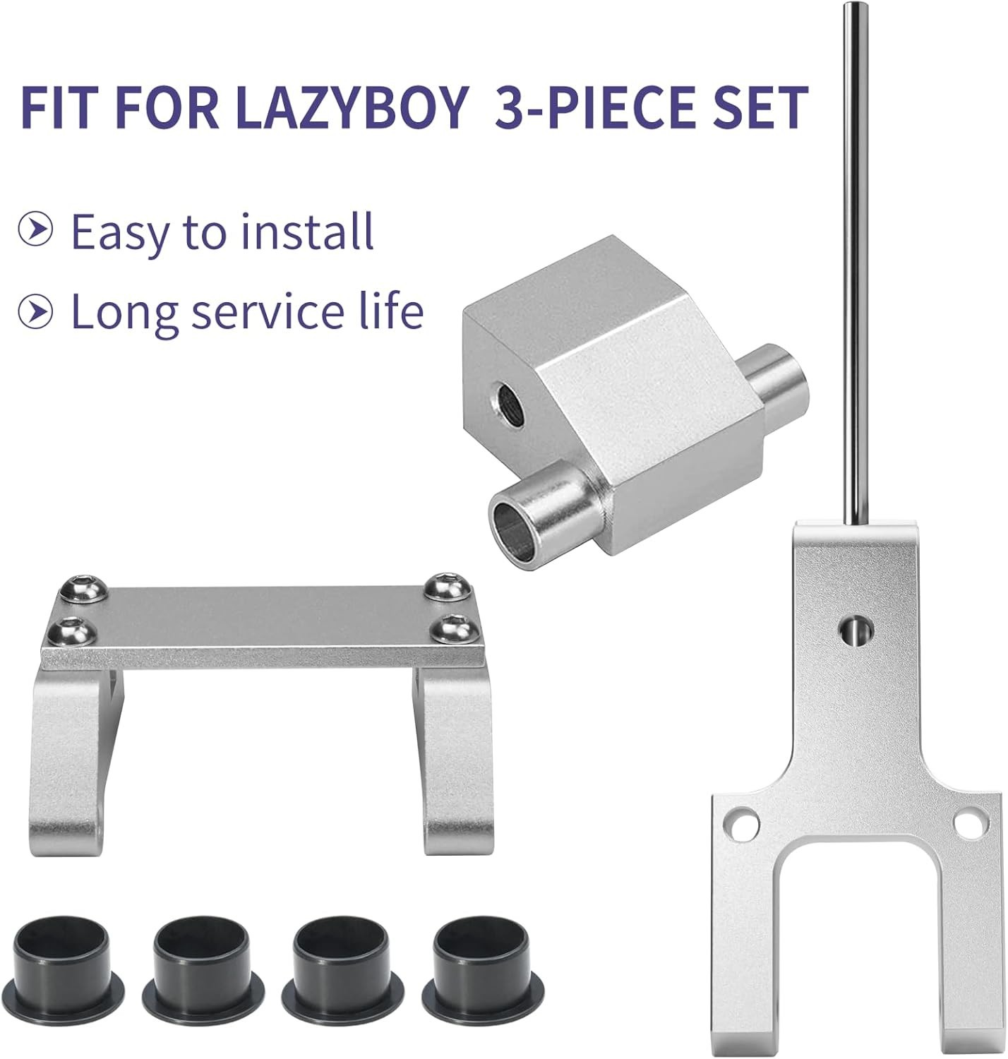 Metal Toggle Drive Connector and Metal Drive Toggle and Clevis Mount Power Recli