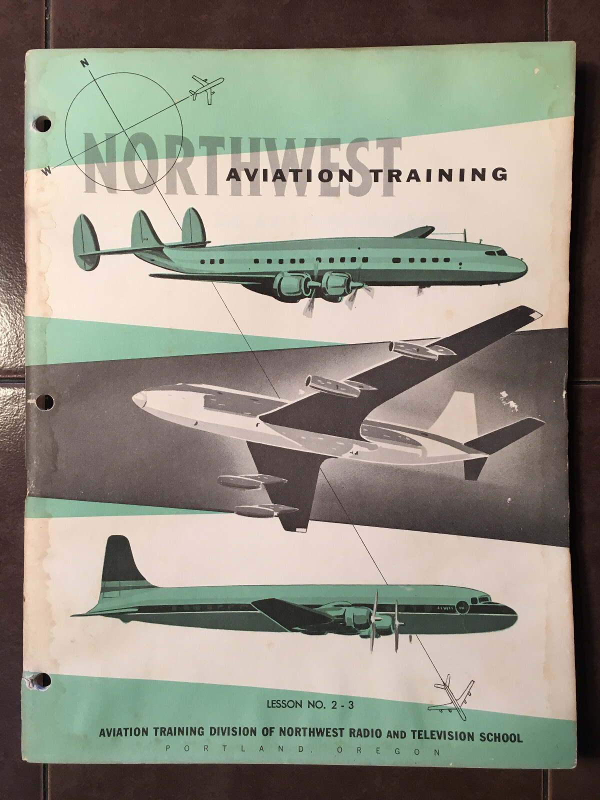 1955 NorthWest Aviation #2-3, Airline Transportation Terminal Training Booklet