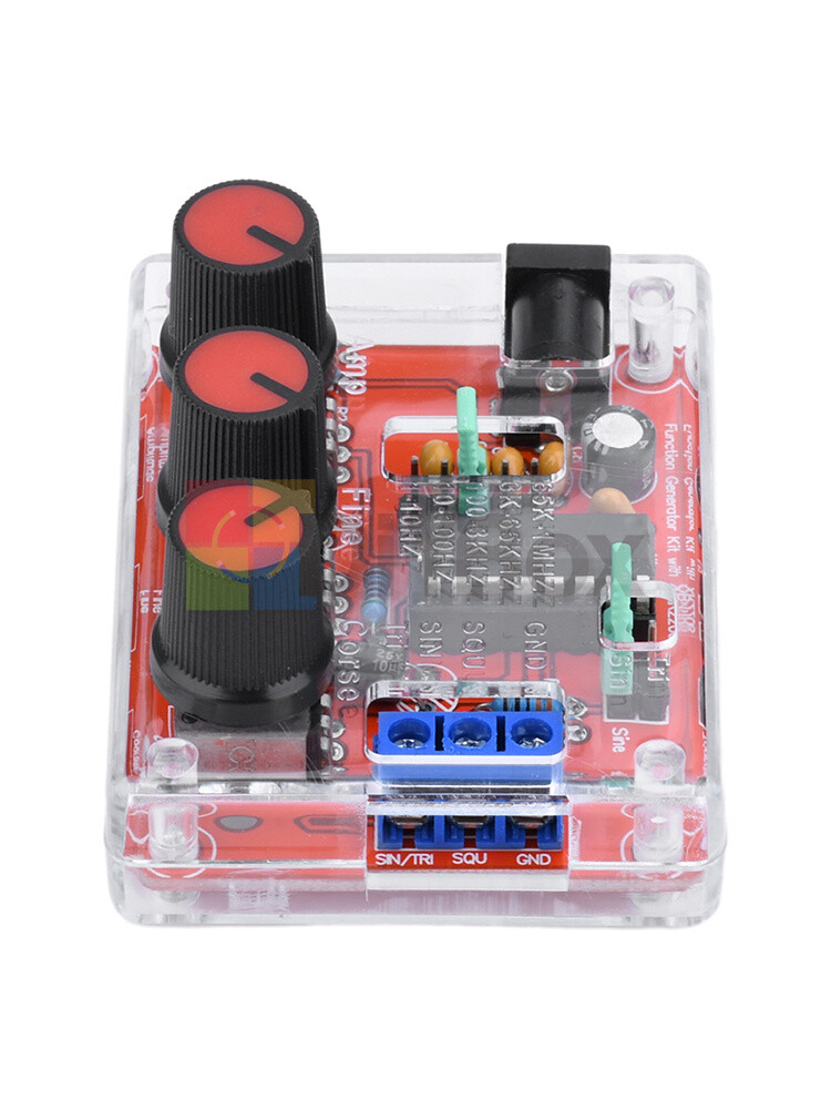 XR2206 Function Signal Generator Finished Sine Triangle Square Wave 1HZ-1MHZ