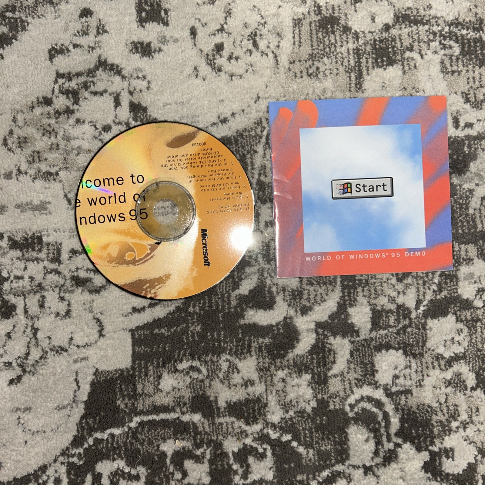 Microsoft Windows 95 demo with everything