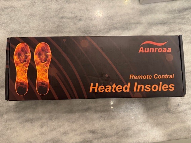 Aunroaa Remote Contol Heated Insoles -  Small
