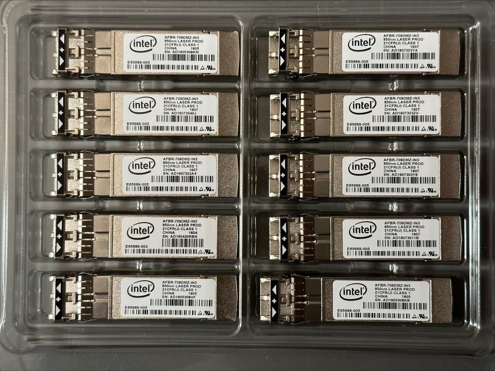 🔥🔥🔥 DELL Intel E10GSFPSR 10GB SR Module XYD50 🔥🔥🔥