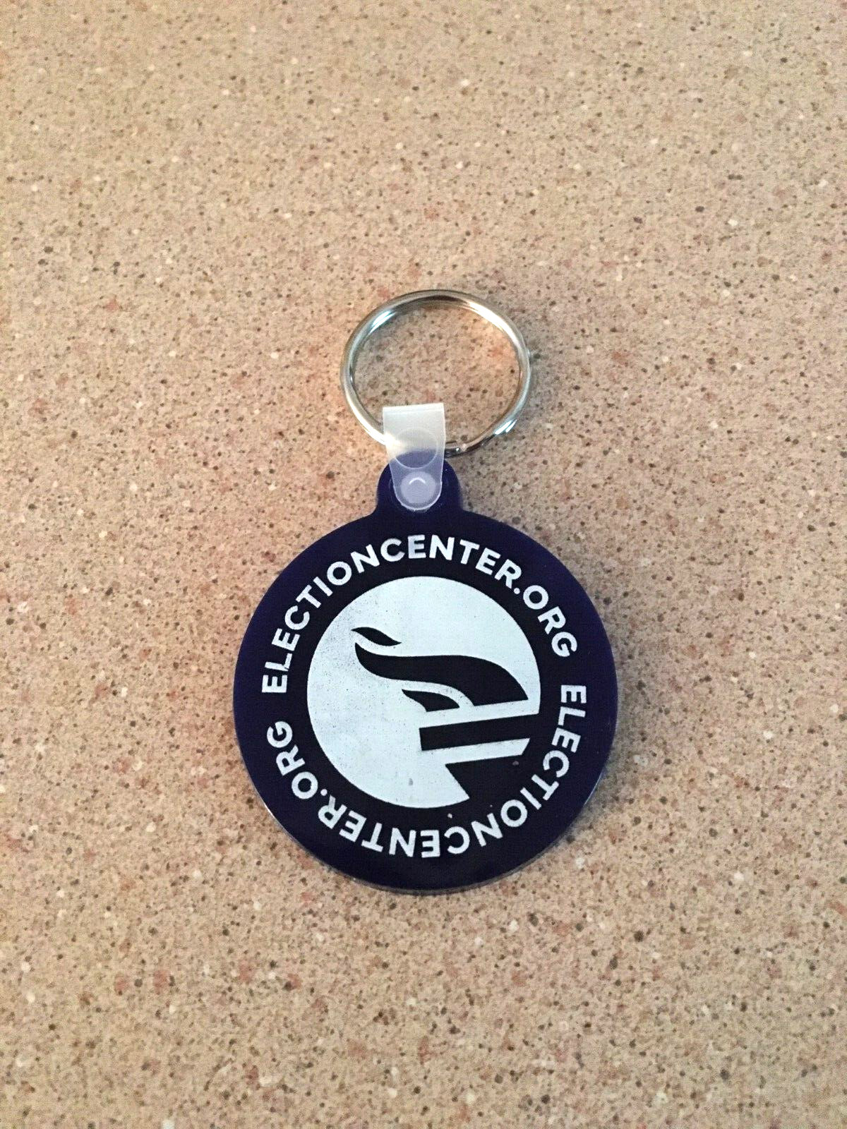 GORGEOUS ELECTION CENTER VOTE KEYCHAIN